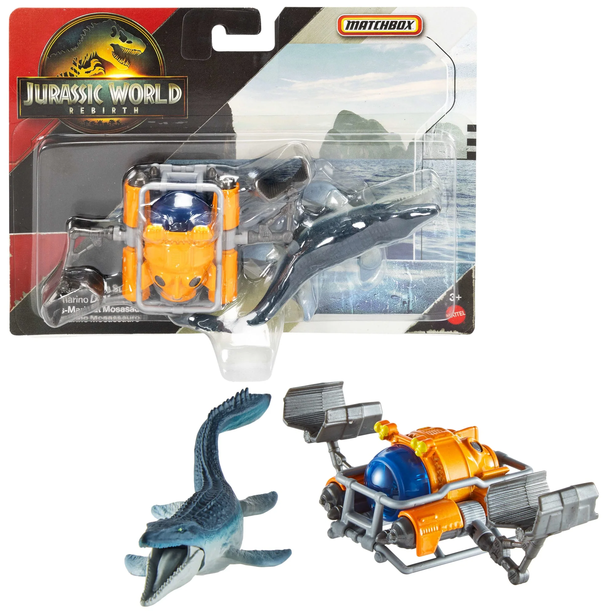 Transporteur de Dinosaures Jurassicworld de Matchbox, Voiture Ou Camion Jouet et 1Ou 2Mini-Dinosaures (Les Modèles Peuvent Varier) - Image 5