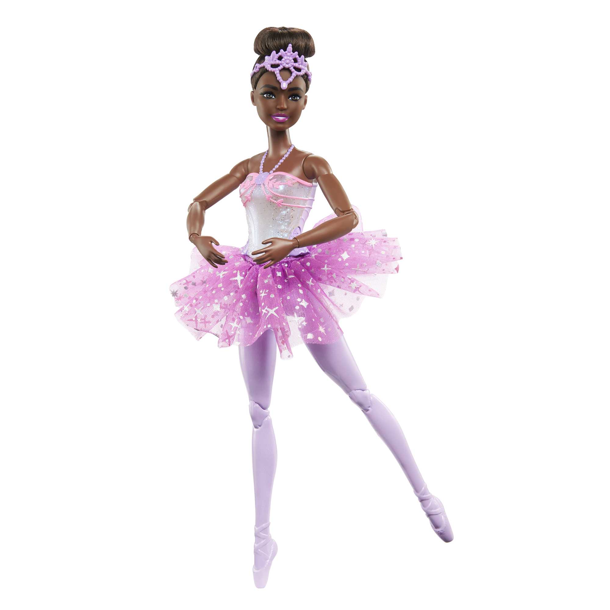 Barbie®-Ballerine Lumières Scintillantes-Poupée Cheveux Noirs