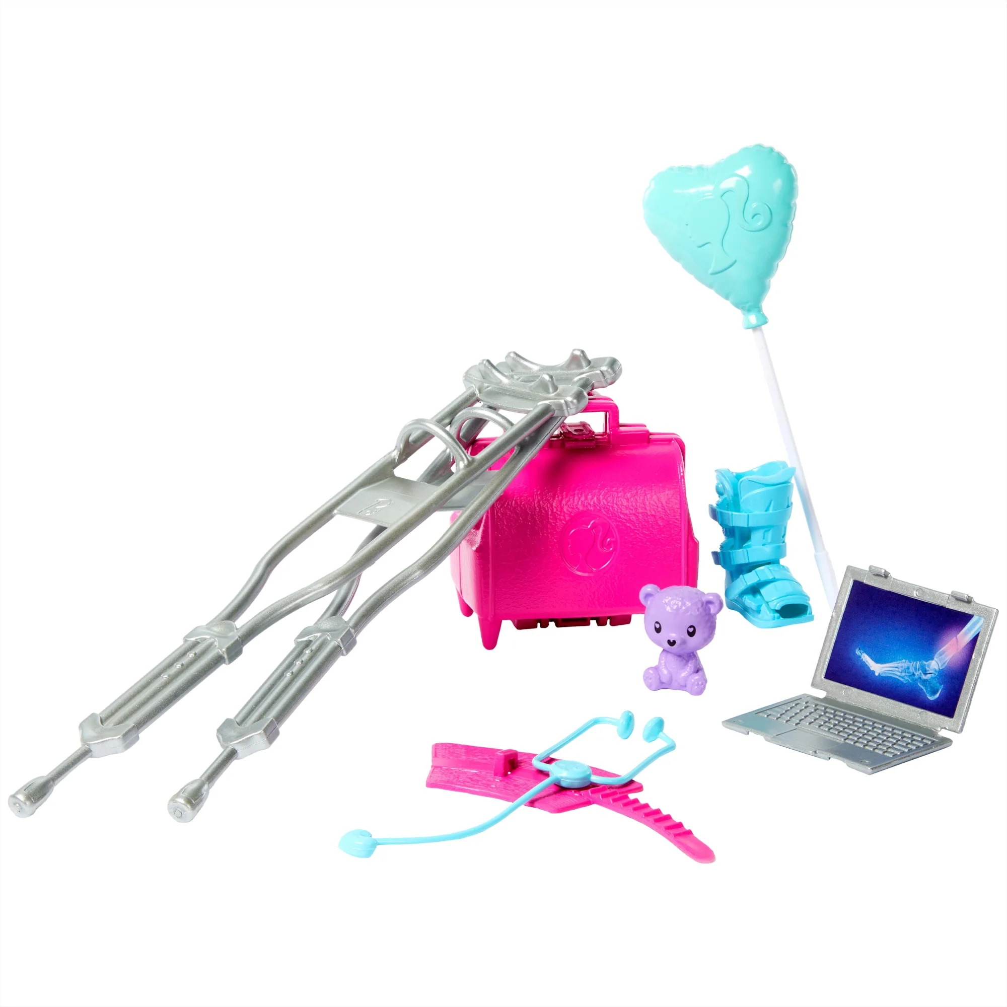 Barbie World Coffret Médical, 10Accessoires Pour Poupée - Image 3