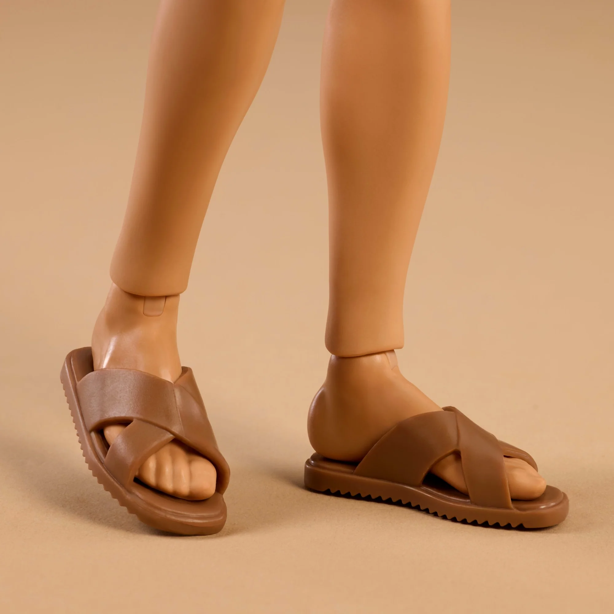 Barbie Basics Collectible Ken Doll, Model 10 With Brunette Hair In Shirt & Shorts With Matching Print - Image 5