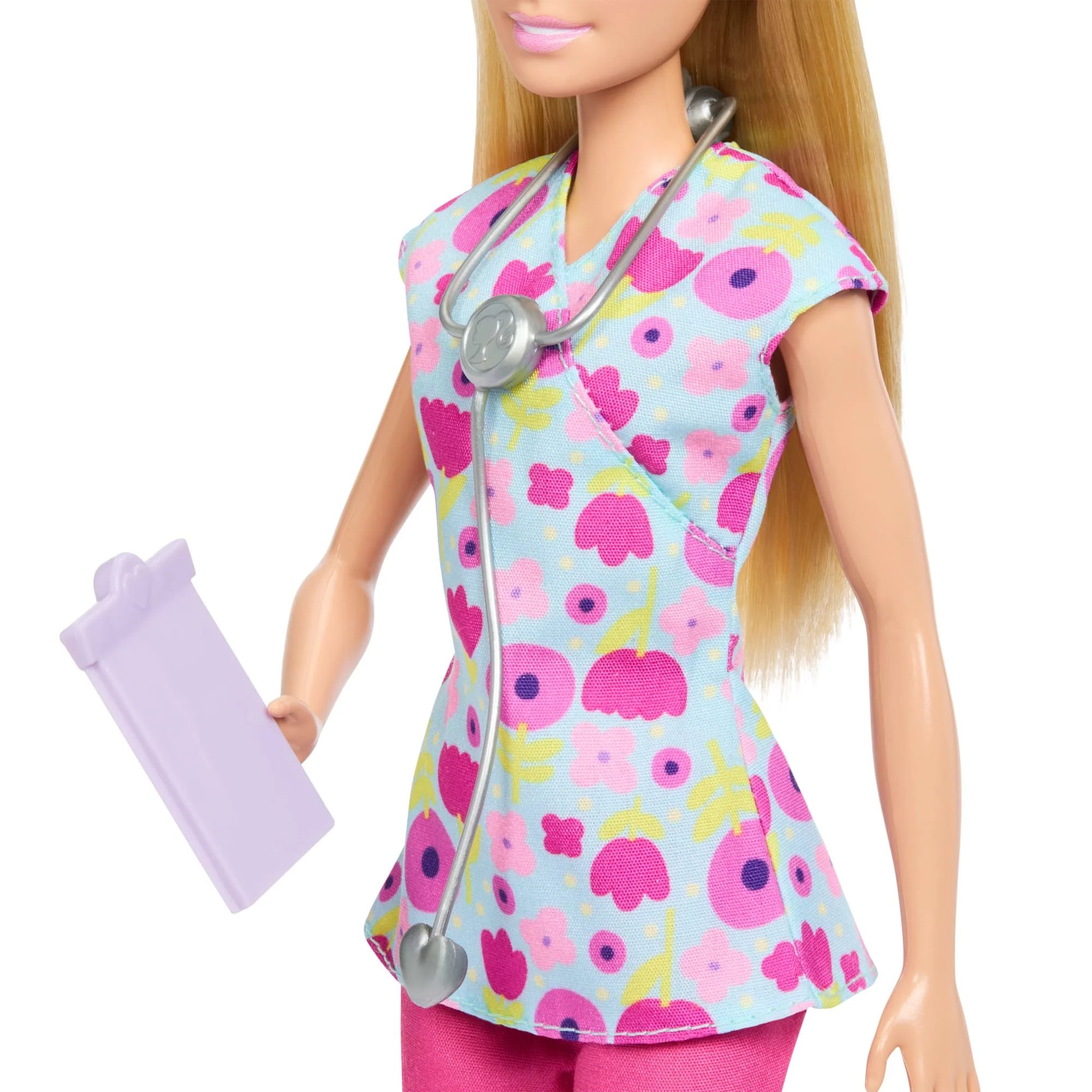 Barbie Careers Baby Doctor Playset With Blonde Fashion Doll, 2 Baby Dolls, Exam Table & Accessories - Image 3
