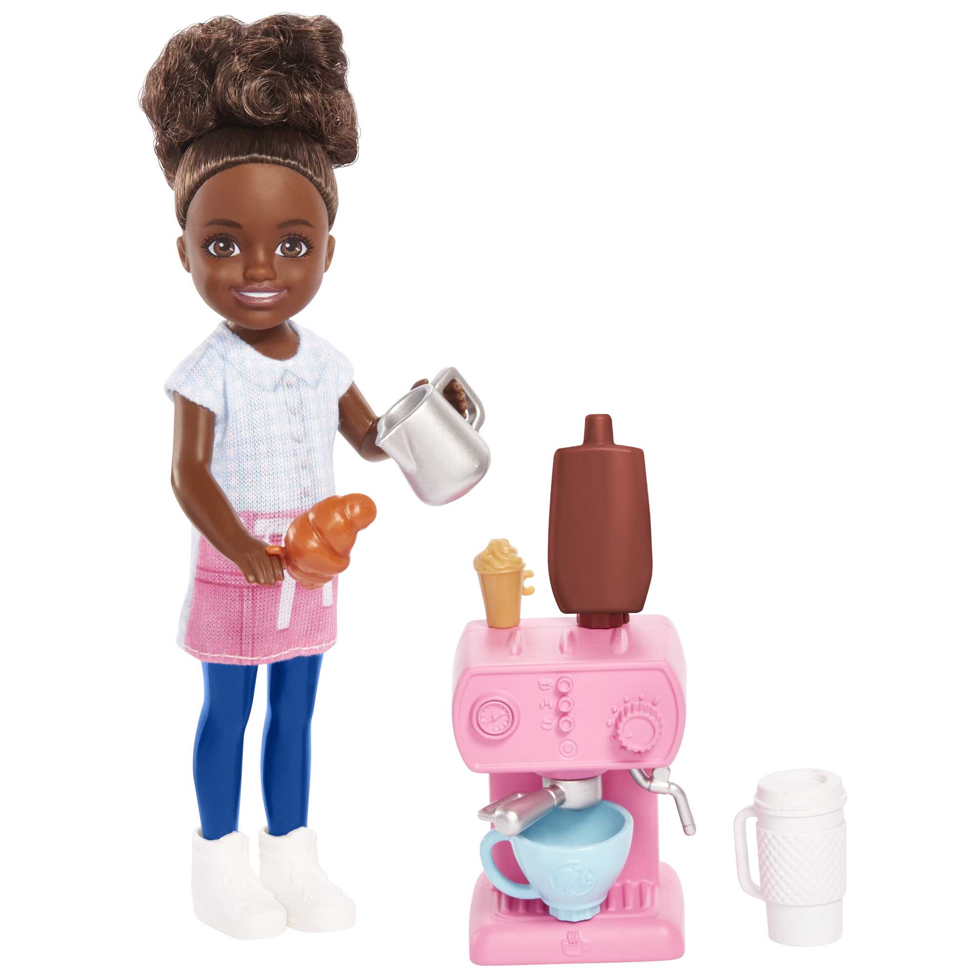 Barbie® Chelsea Poupée Chelsea Peut Être… Barista, Poupée et Acc. - Image 4