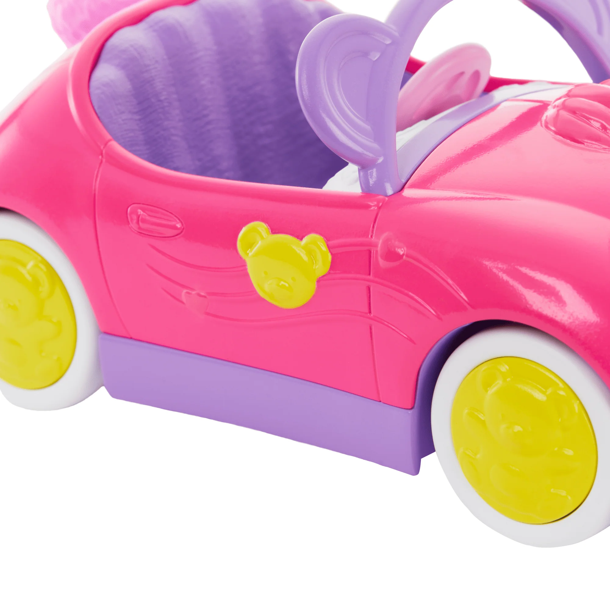 Barbie Chelsea Vehicle Set With Blonde Small Doll, Toy Car & Teddy Bear Accessory - Image 3