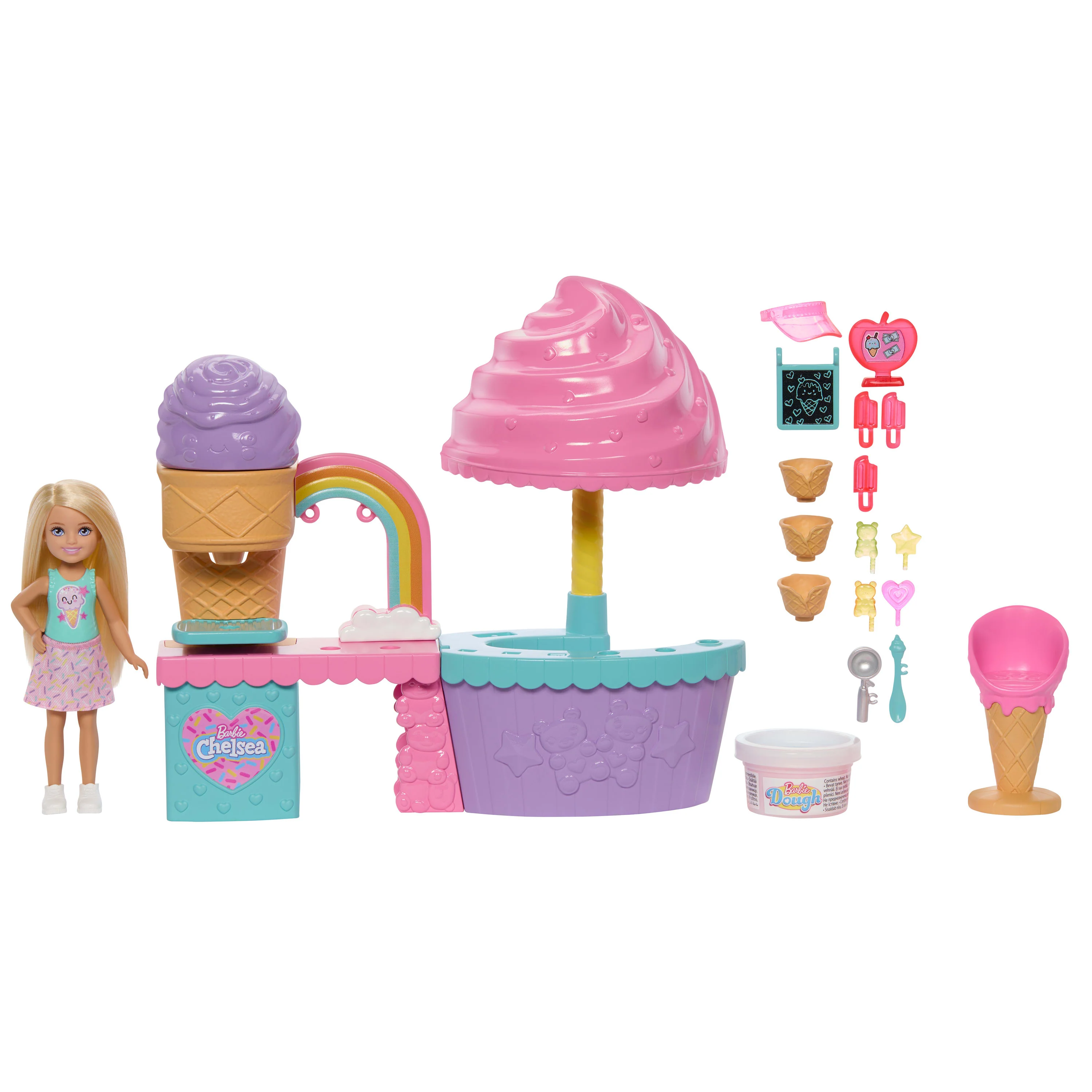 Barbie Coffret Poupée Chelsea et Stand de Glace - Image 5