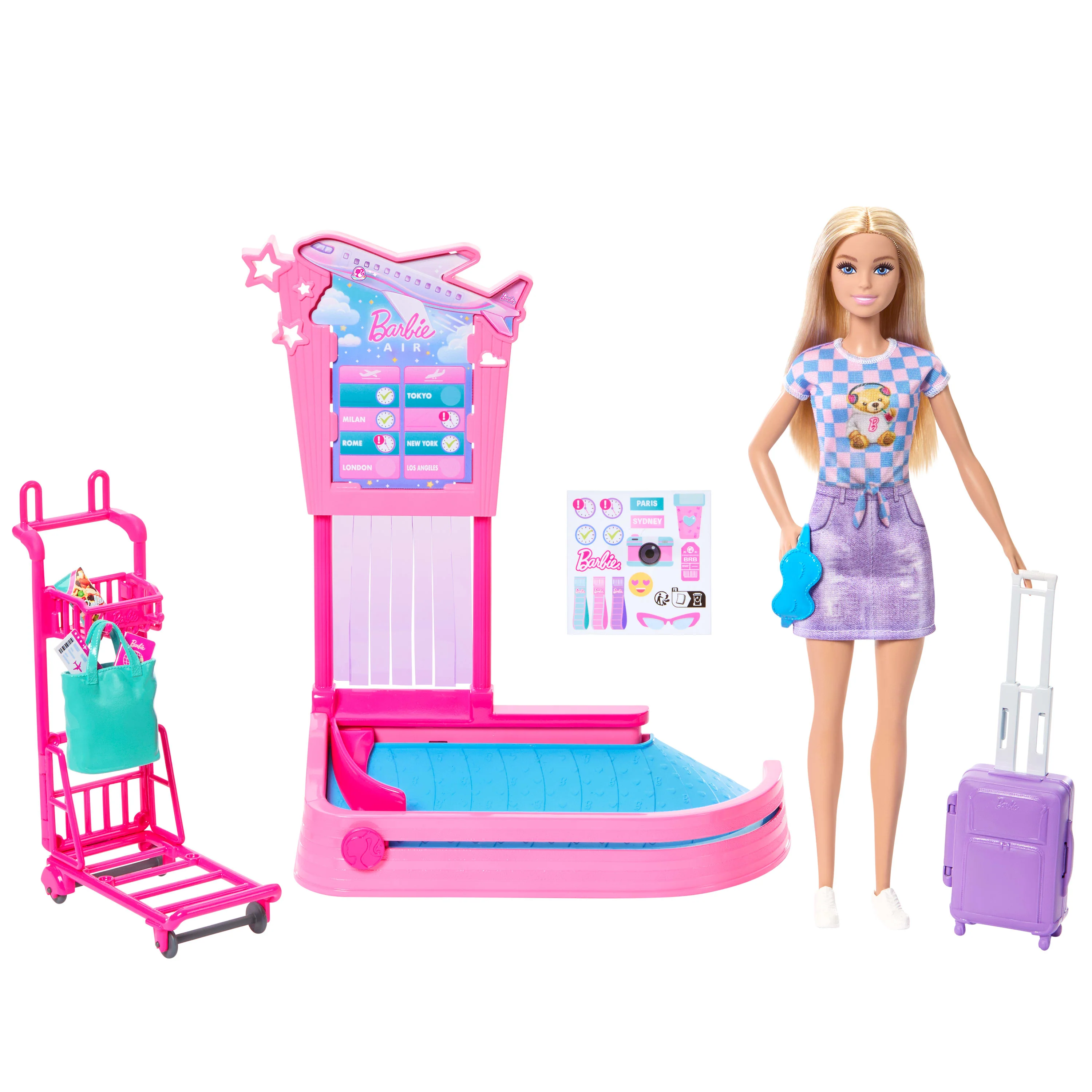Barbie Coffret Retrait des Bagages