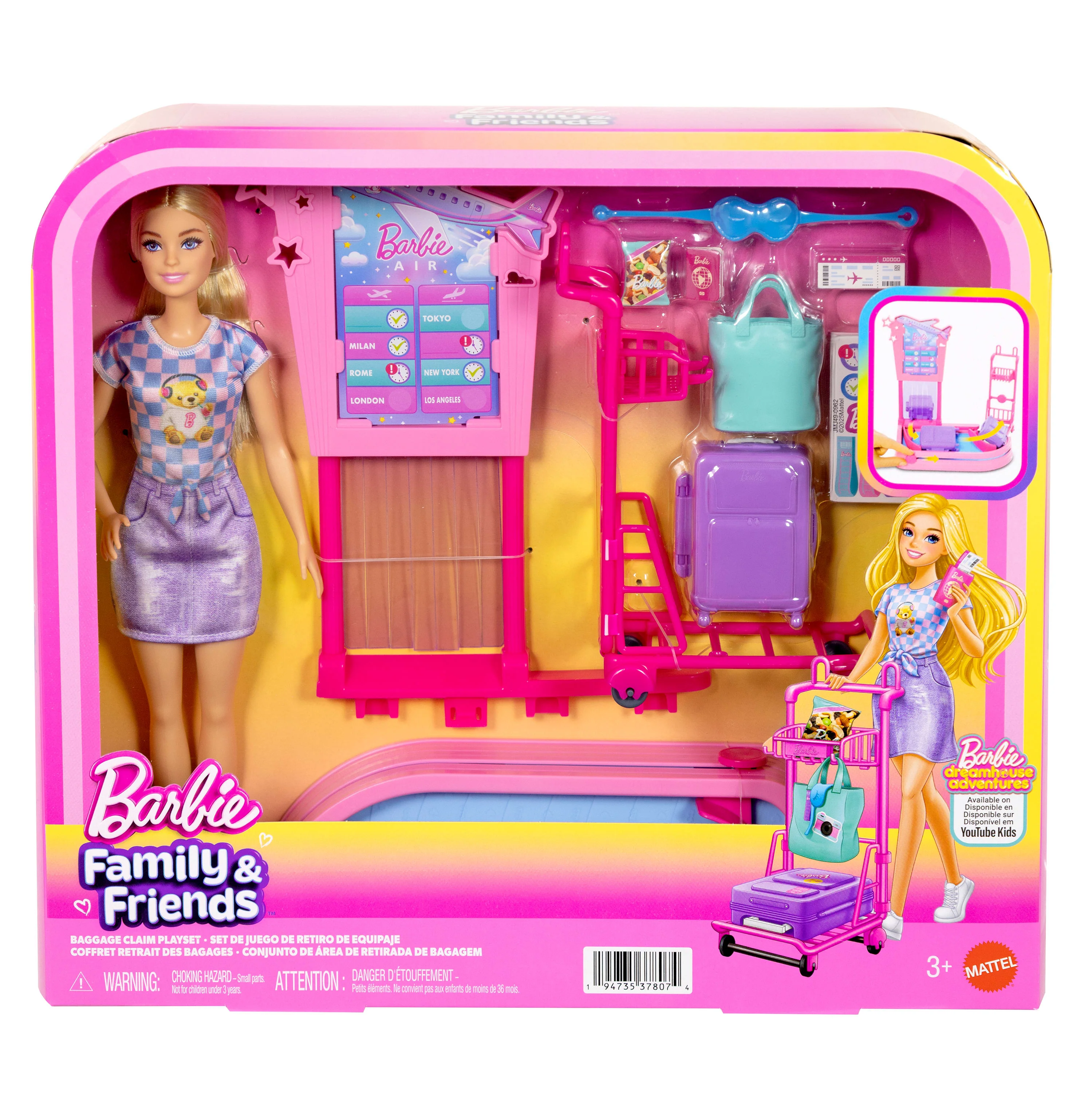 Barbie Coffret Retrait des Bagages - Image 5