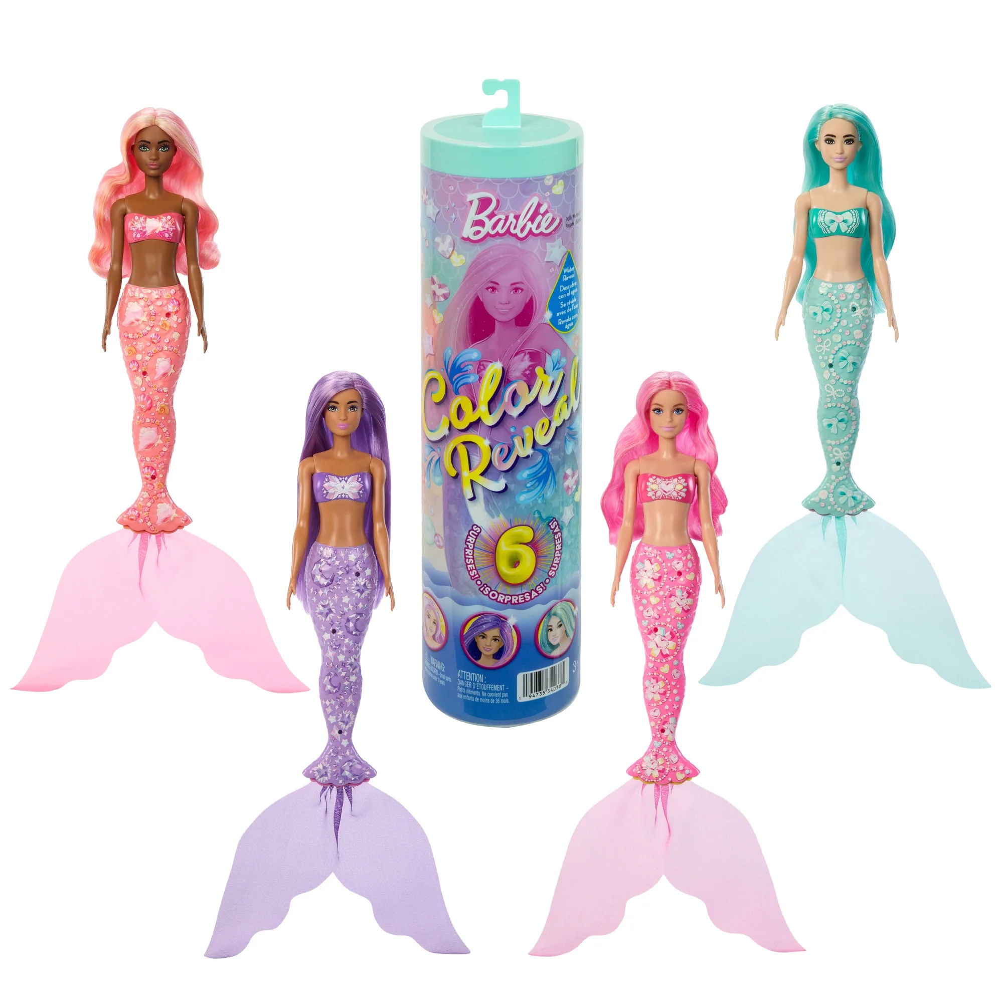 Barbie Color Reveal Muñeca Color Reveal Sorpresa