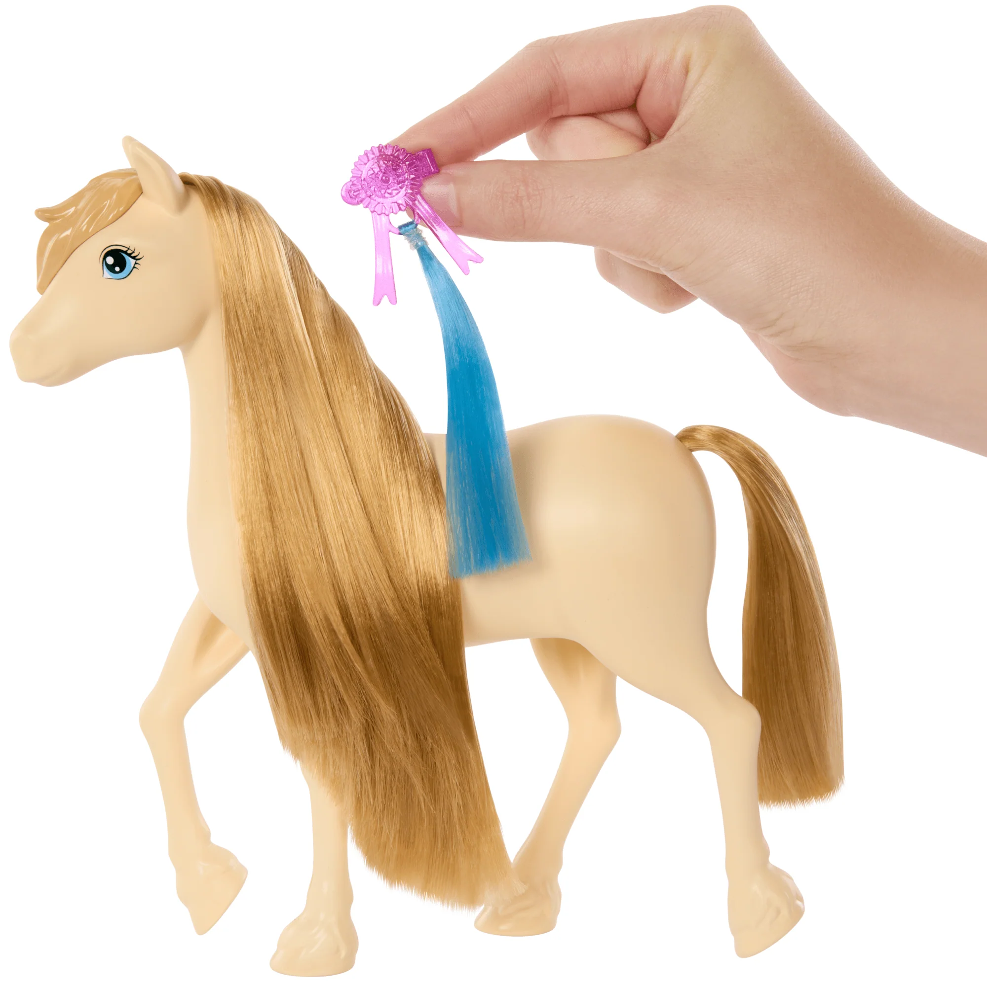 Barbie Detetive A Grande Corrida de Cavalos Conjunto de Brinquedo Pónei Penteados Divertidos Surpresa - Image 4