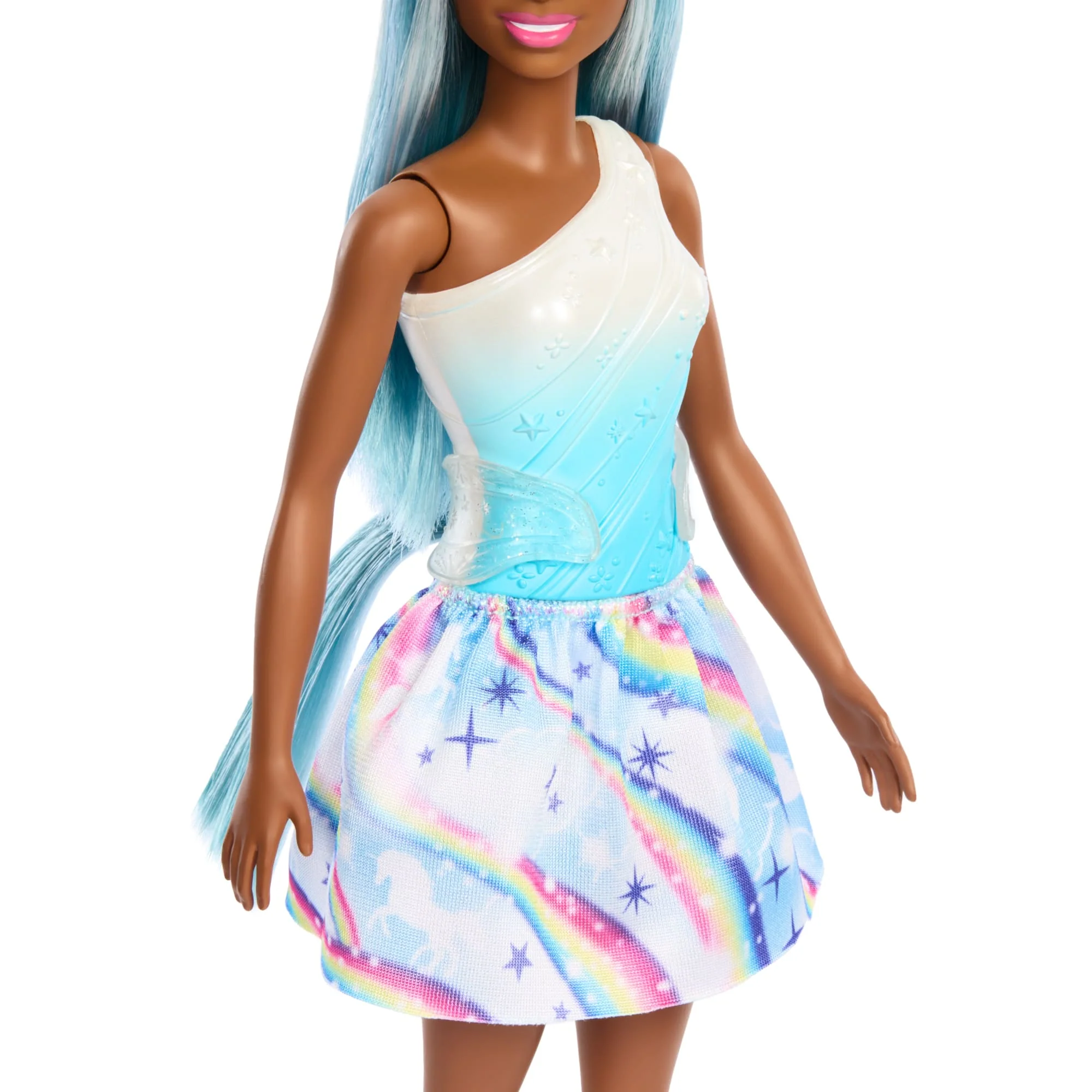Barbie Unicorn Doll With Blue Hair, Ombre Outfit And Unicorn Accessories - Image 3