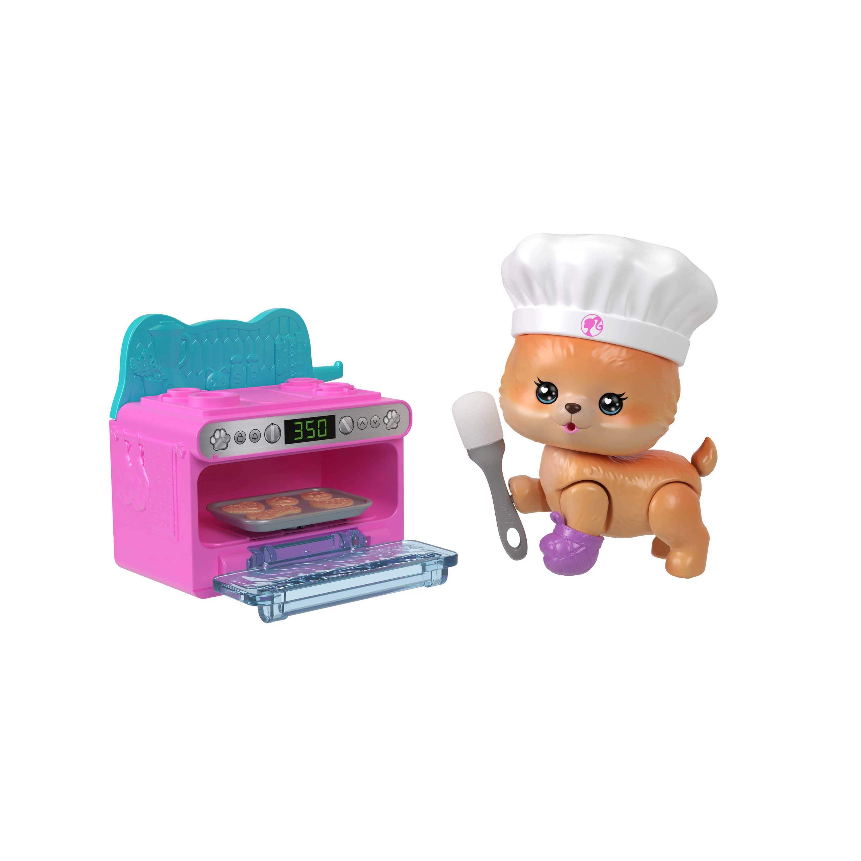 Barbie Dream Squad Pet Puppy With Baking-Themed, Color-Changing Accessories - Image 2