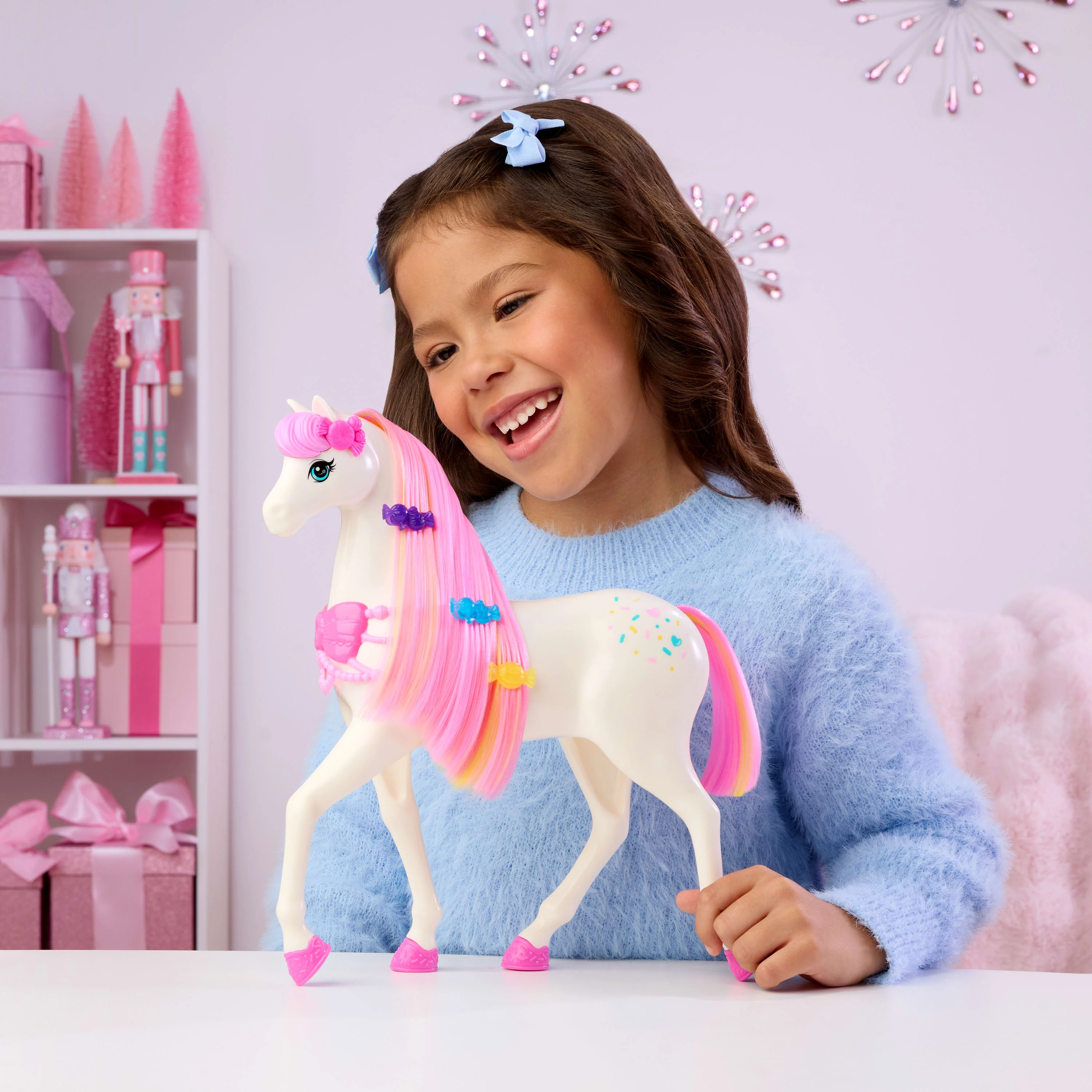 Barbie Fantasía Muñeca Cascanueces Caballo - Image 2
