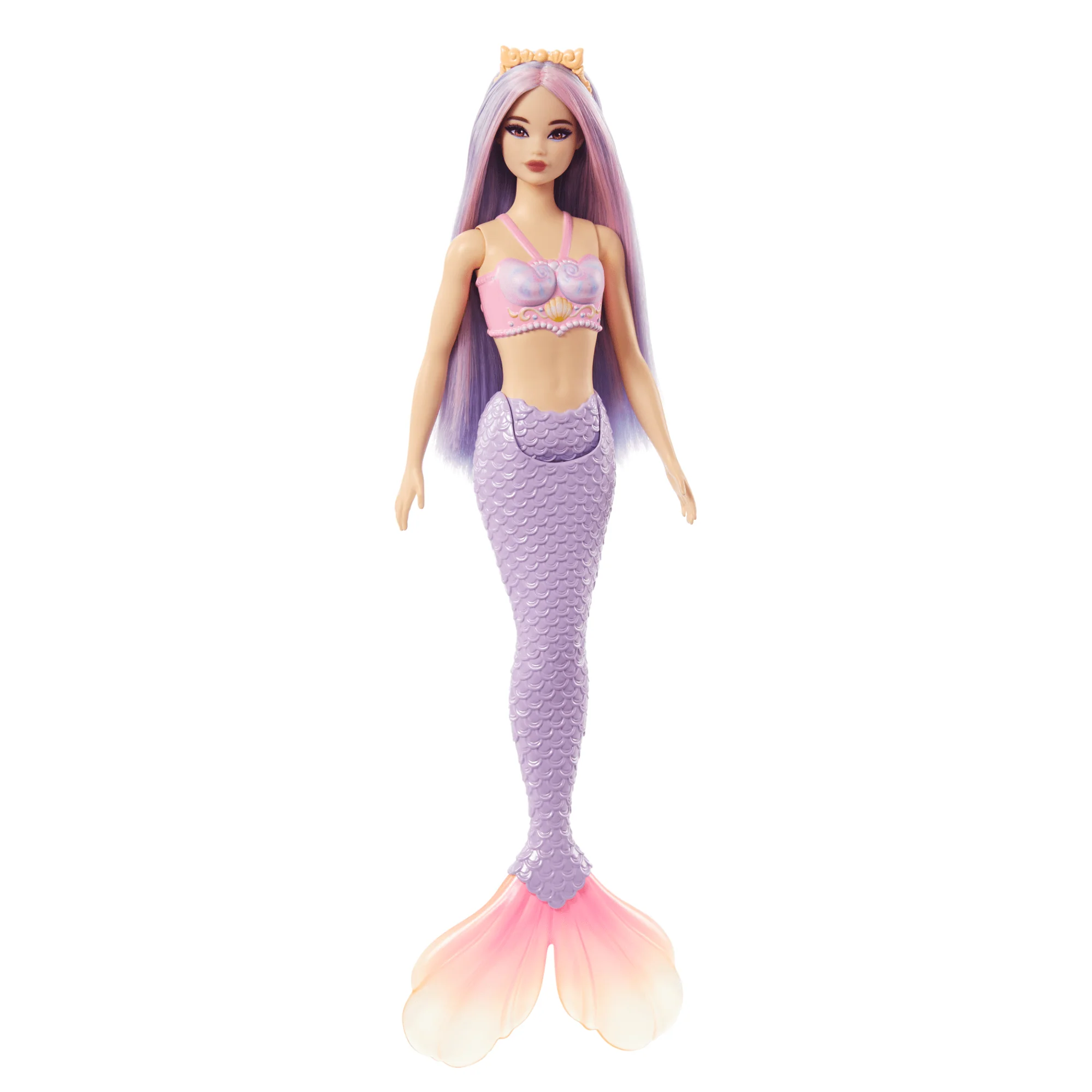 Barbie Fantasía Muñeca Sirena Cabello Lila - Image 5