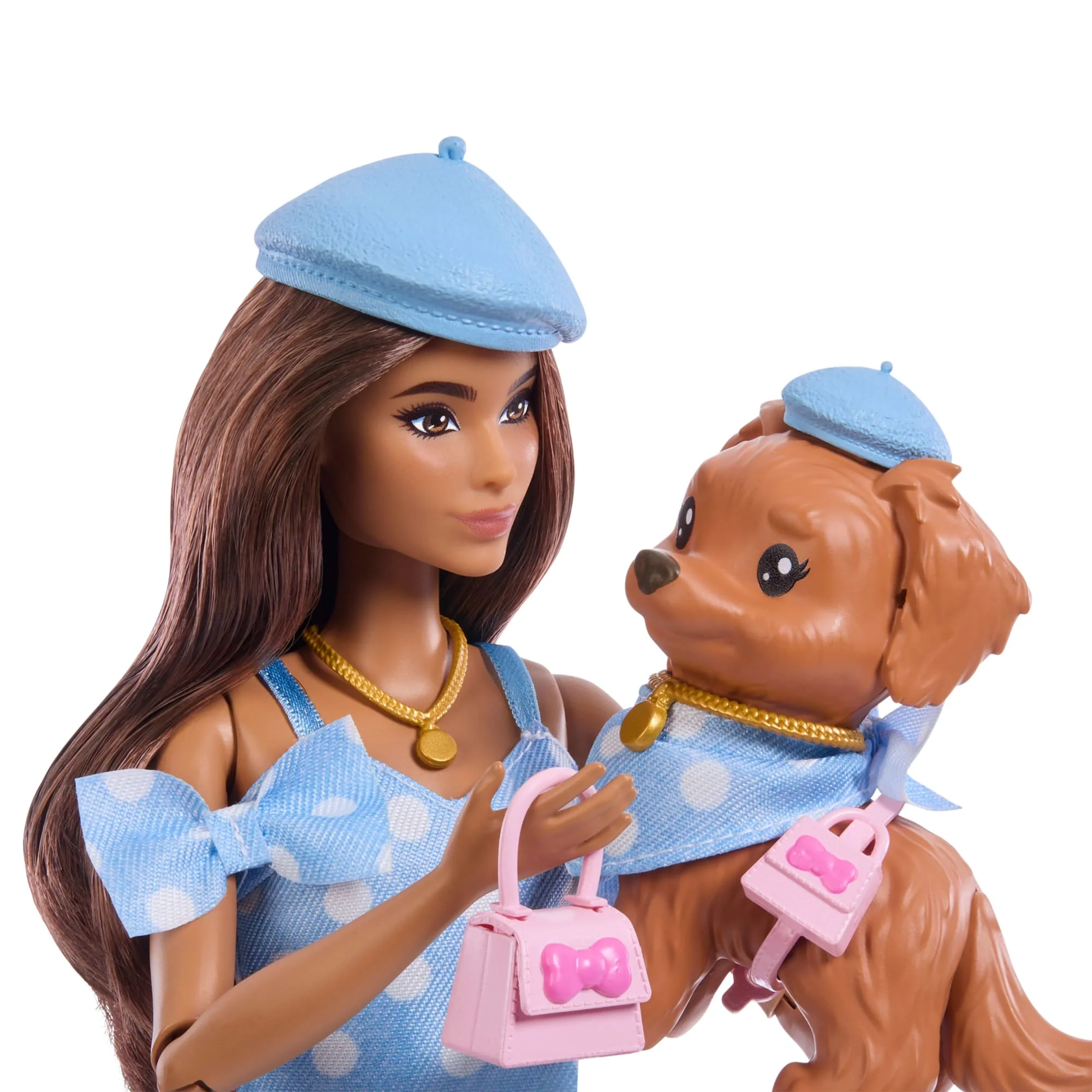 Barbie Fashion & Beauty Boneca Looks Iguais Teresa e Cachorrinho - Image 4