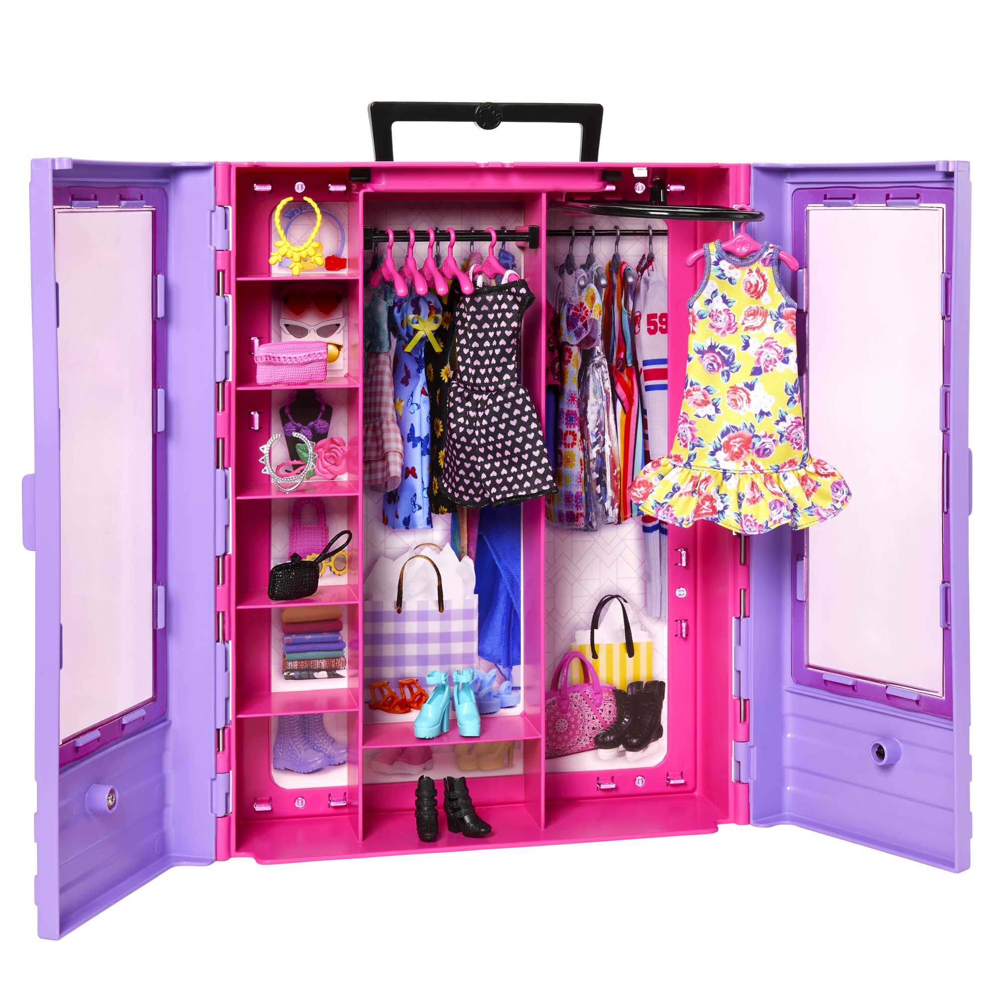 Barbie Fashion & Beauty Conjunto de Brinquedo Novo Armário de Luxo com Boneca - Image 2