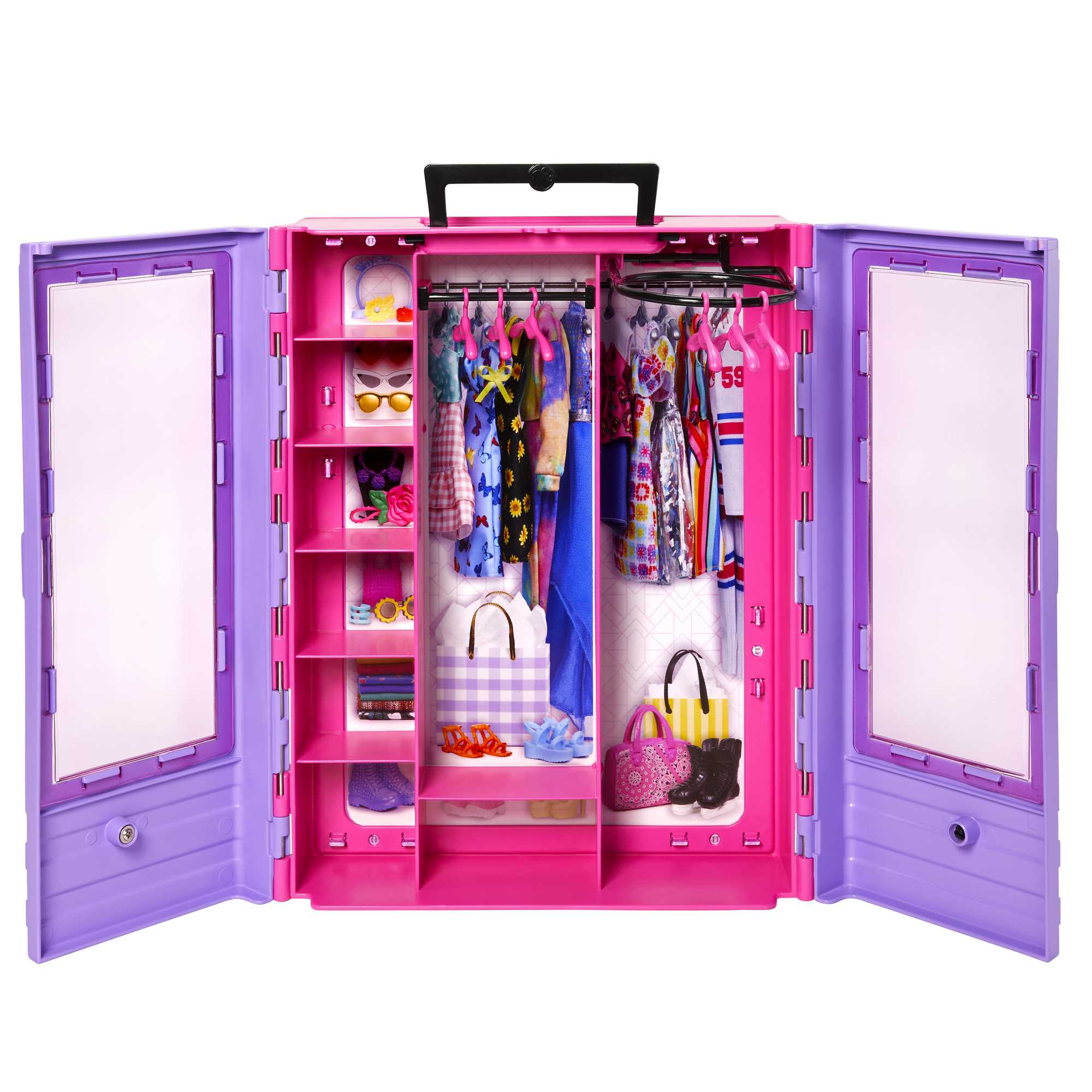 Barbie Fashion & Beauty Conjunto de Brinquedo Novo Armário de Luxo com Boneca - Image 4