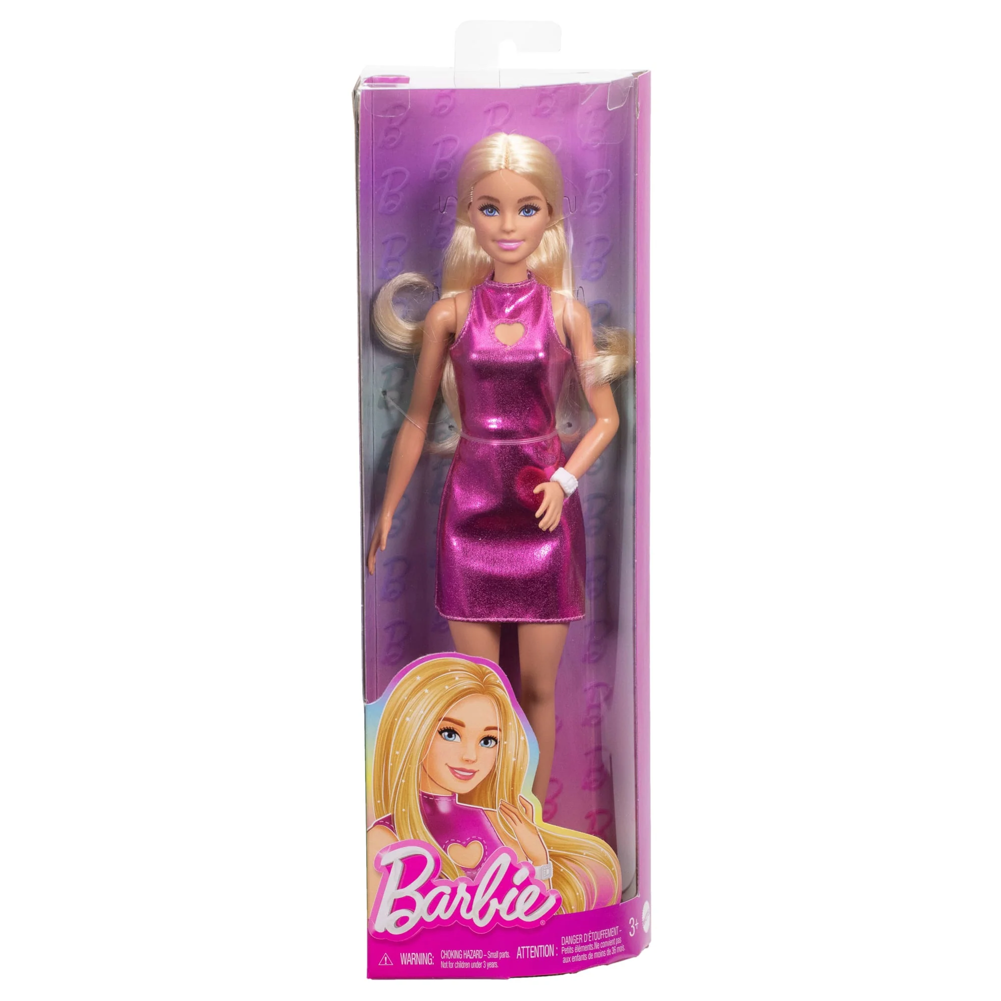 Barbie Fashionista Boneca Vestido Rosa de Pele - Image 6