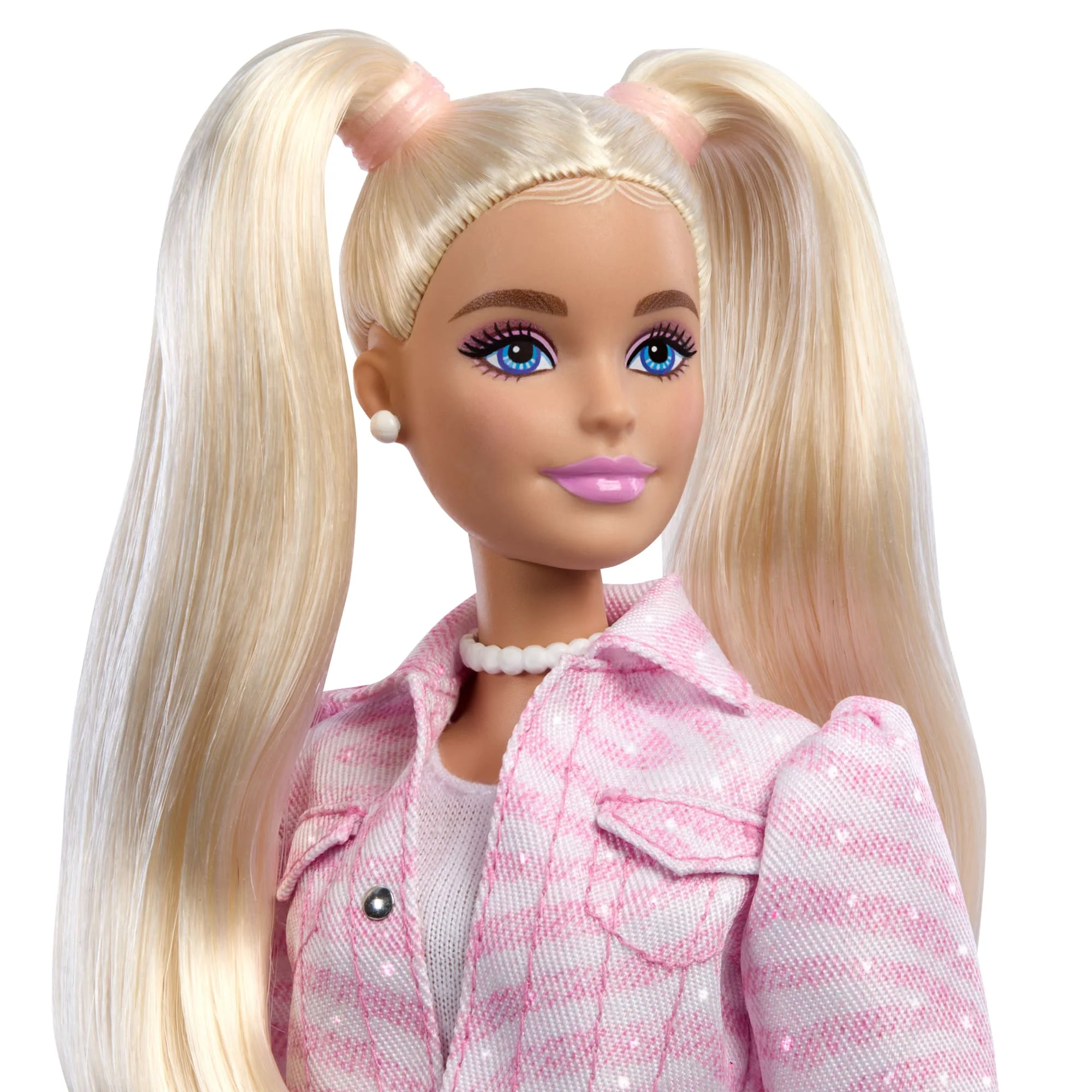 Barbie Fashionista Muñeca Deluxe Style Muñeca con Chamarra Rosa - Image 3