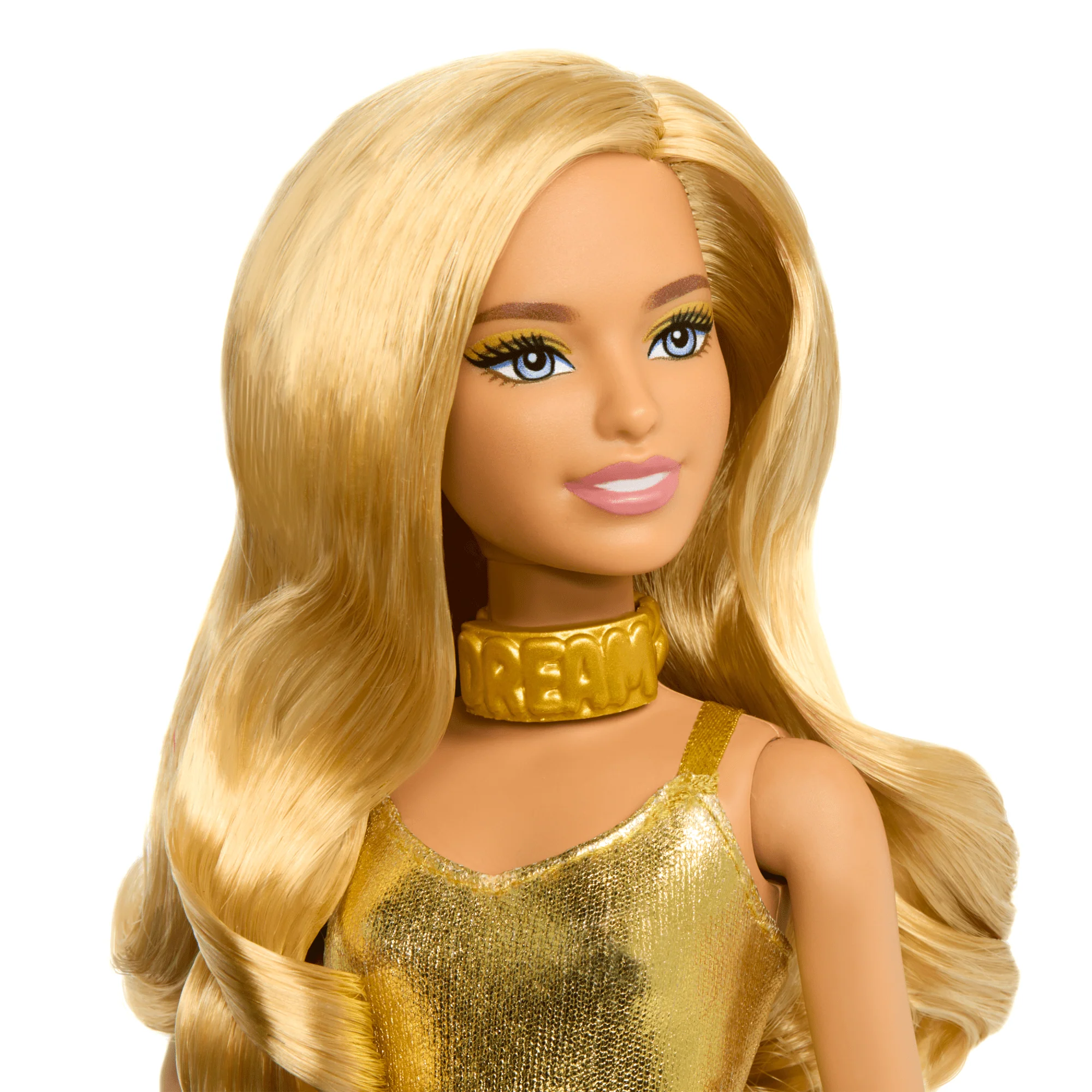 Barbie Fashionista Muñeca Look Dorado - Image 3