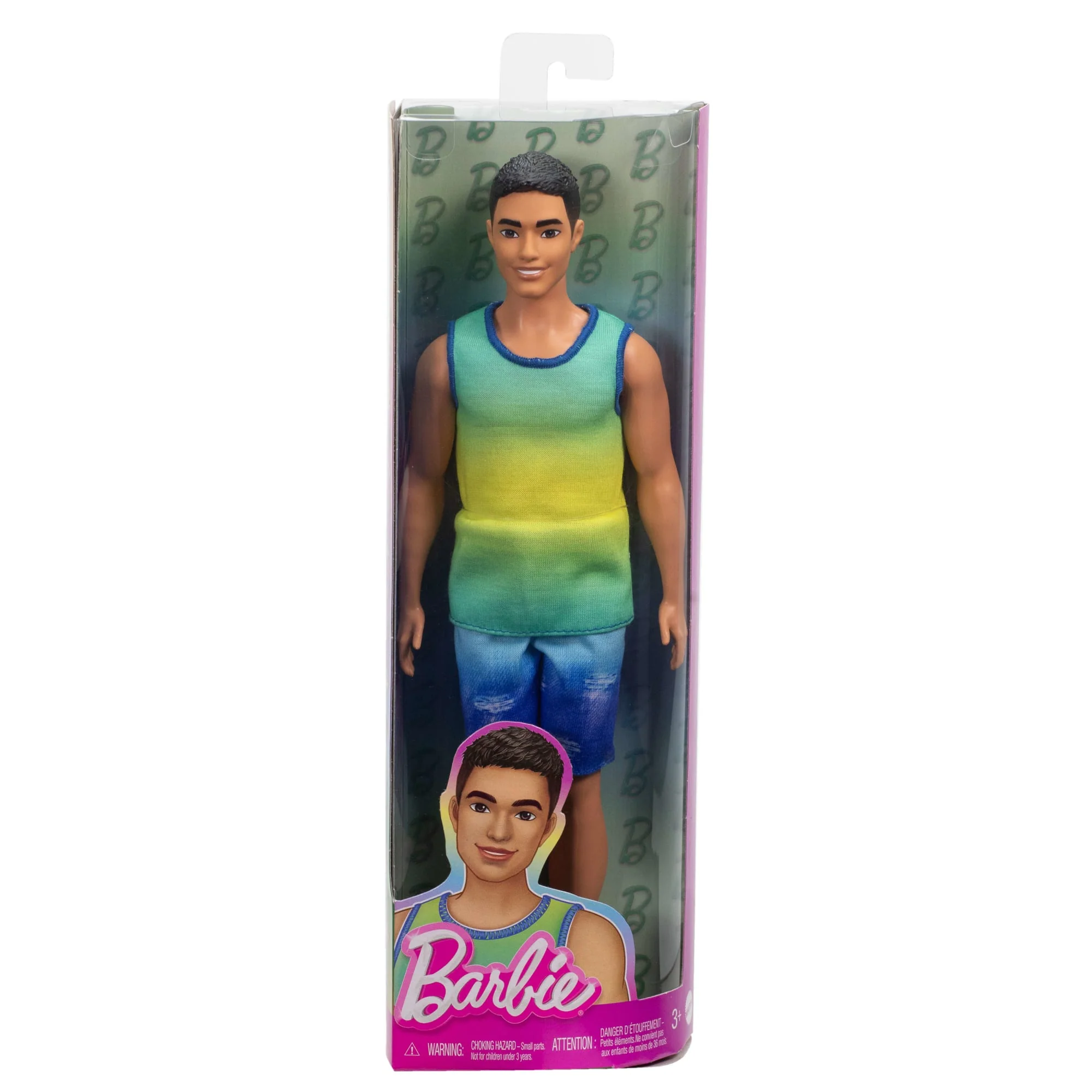 Barbie Fashionista Muñeco Ken Playera de Tirantes y Short - Image 6