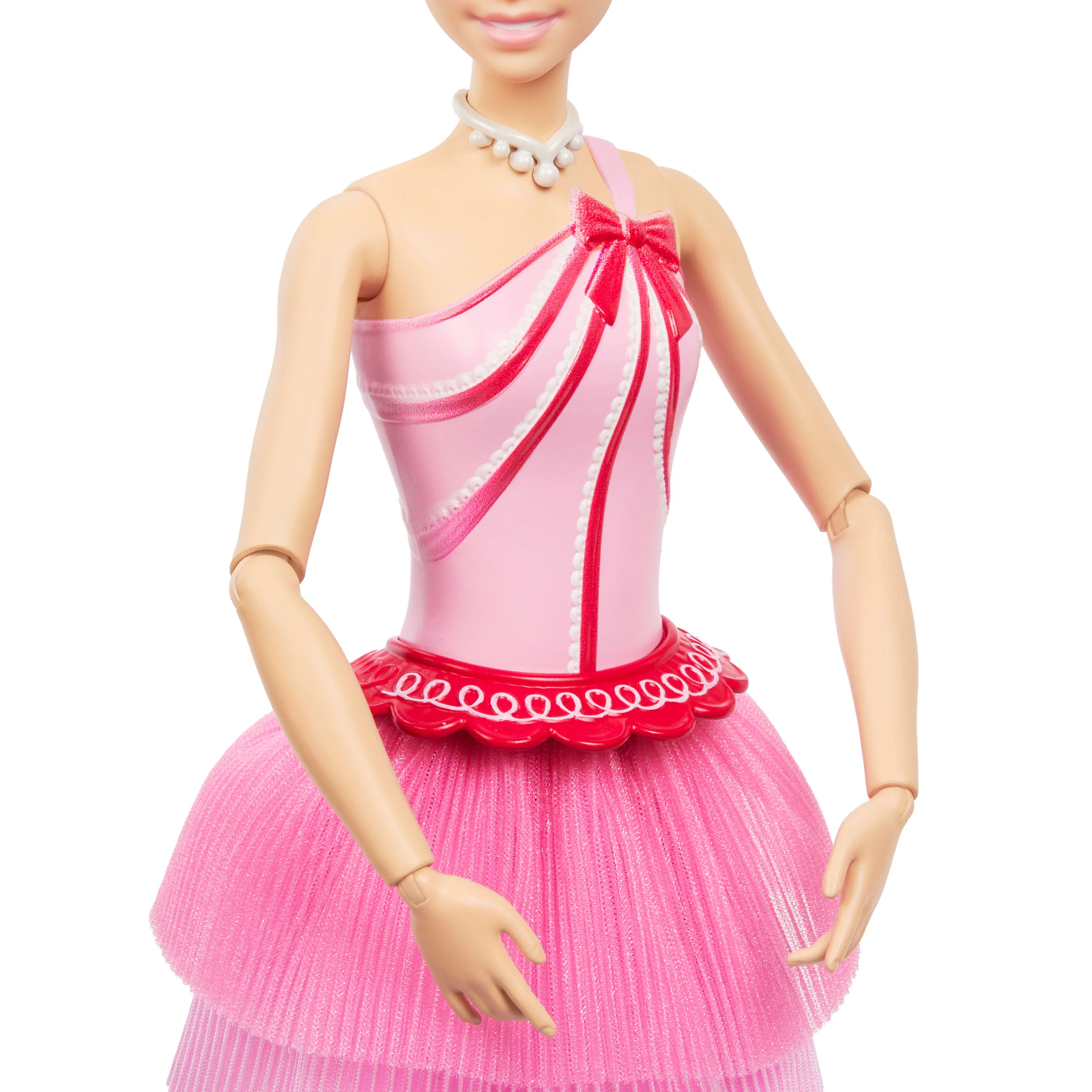 Barbie in The Nutcracker Land Of Sweets Ballerina Renee Doll With Brown Hair, Tutu And Candy Themed Accessories - Image 4