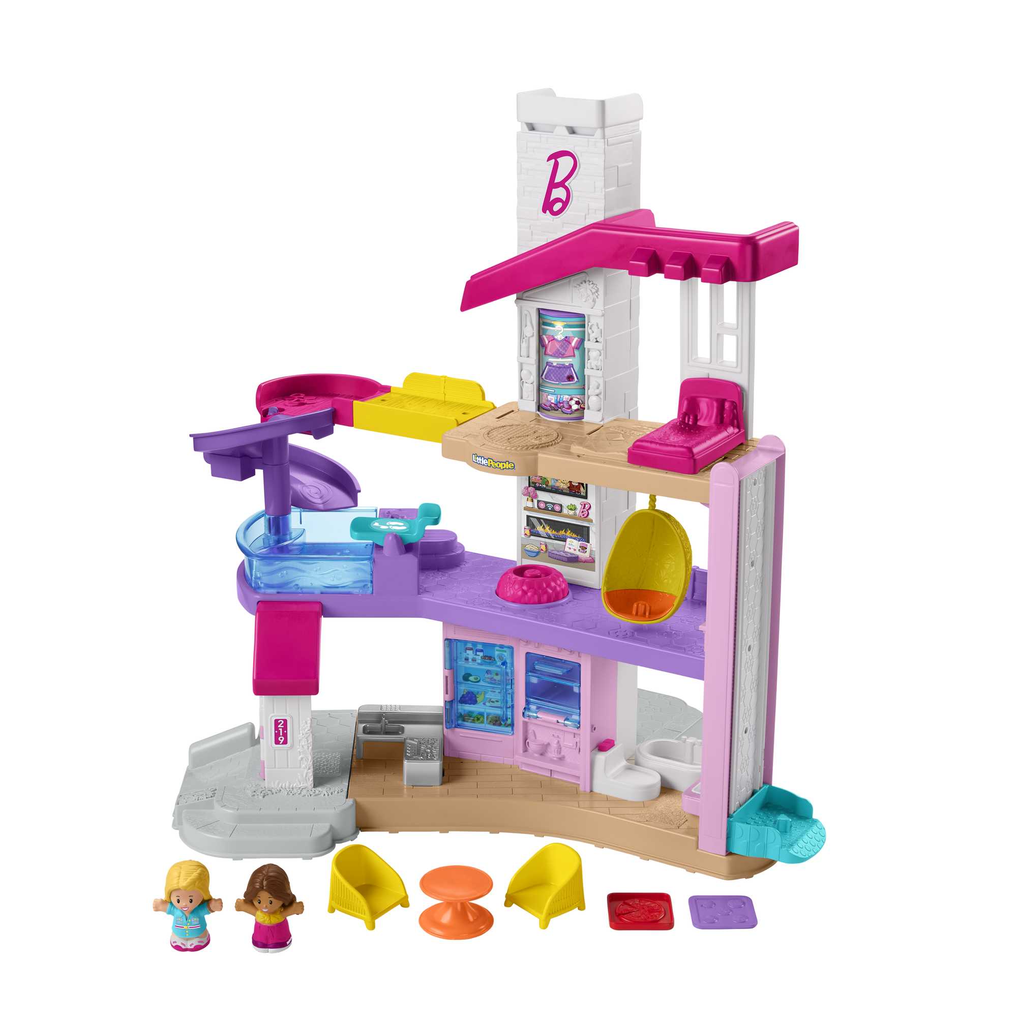 Barbie Little Dreamhouse By Little People - English & French Version
