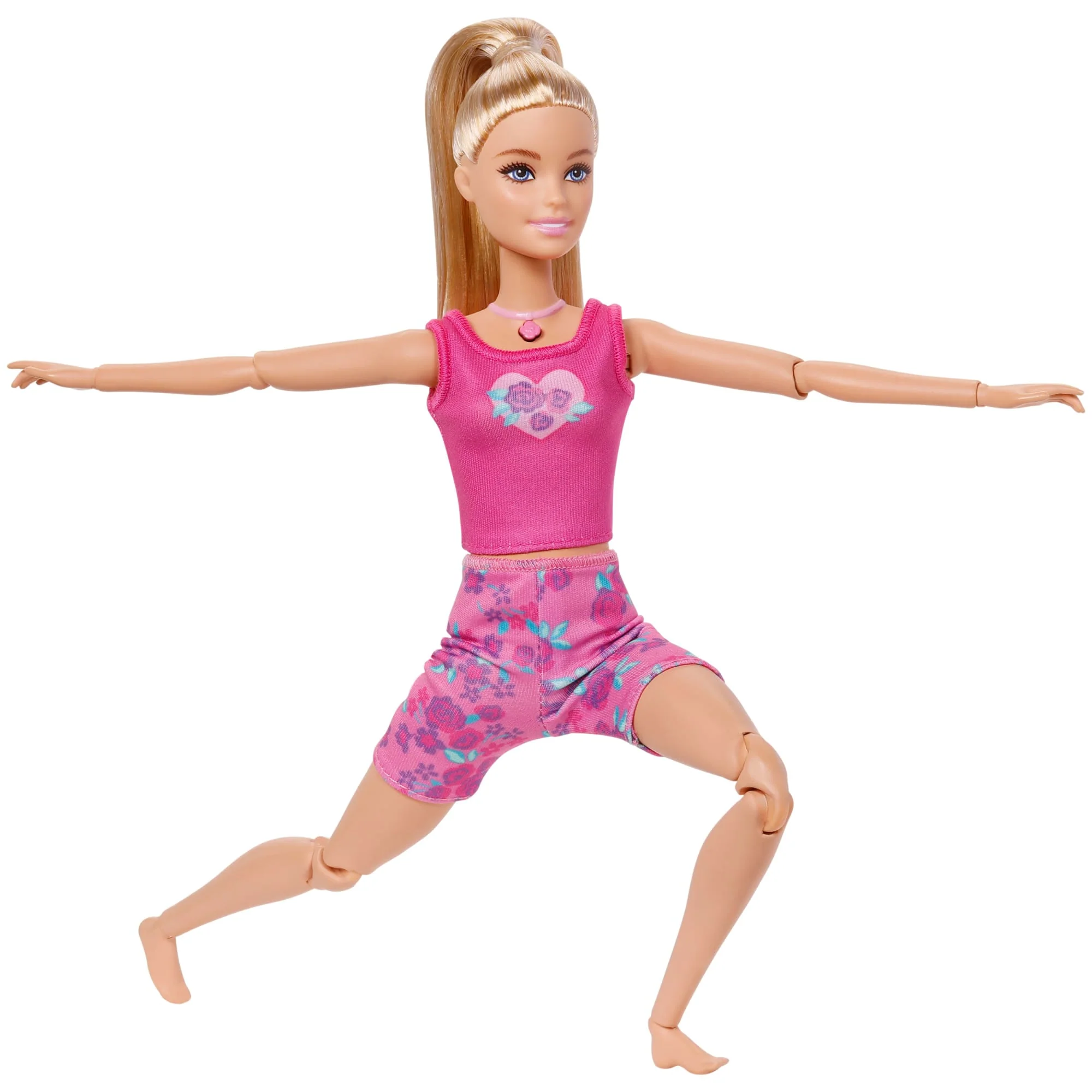 Barbie Mindful Moves Fashion Doll in Yoga Clothes With Audio, Lights And Music, Blonde With Pet - Image 3