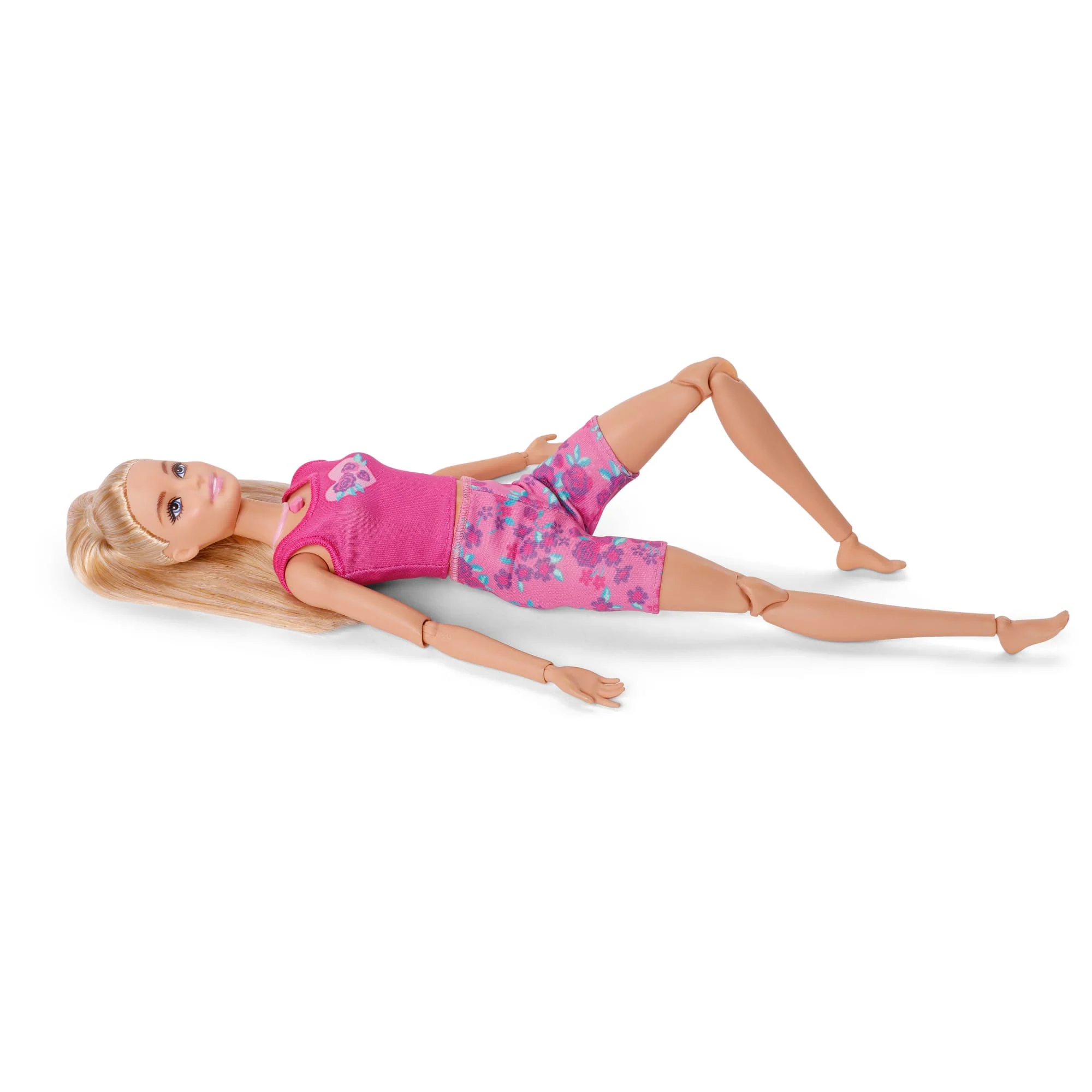 Poupée Barbie Mouvements Conscients Portant des Vêtements de Yoga Avec Audio, Lumières et Musique, Poupée Blonde Avec Animal de Compagnie - Image 4
