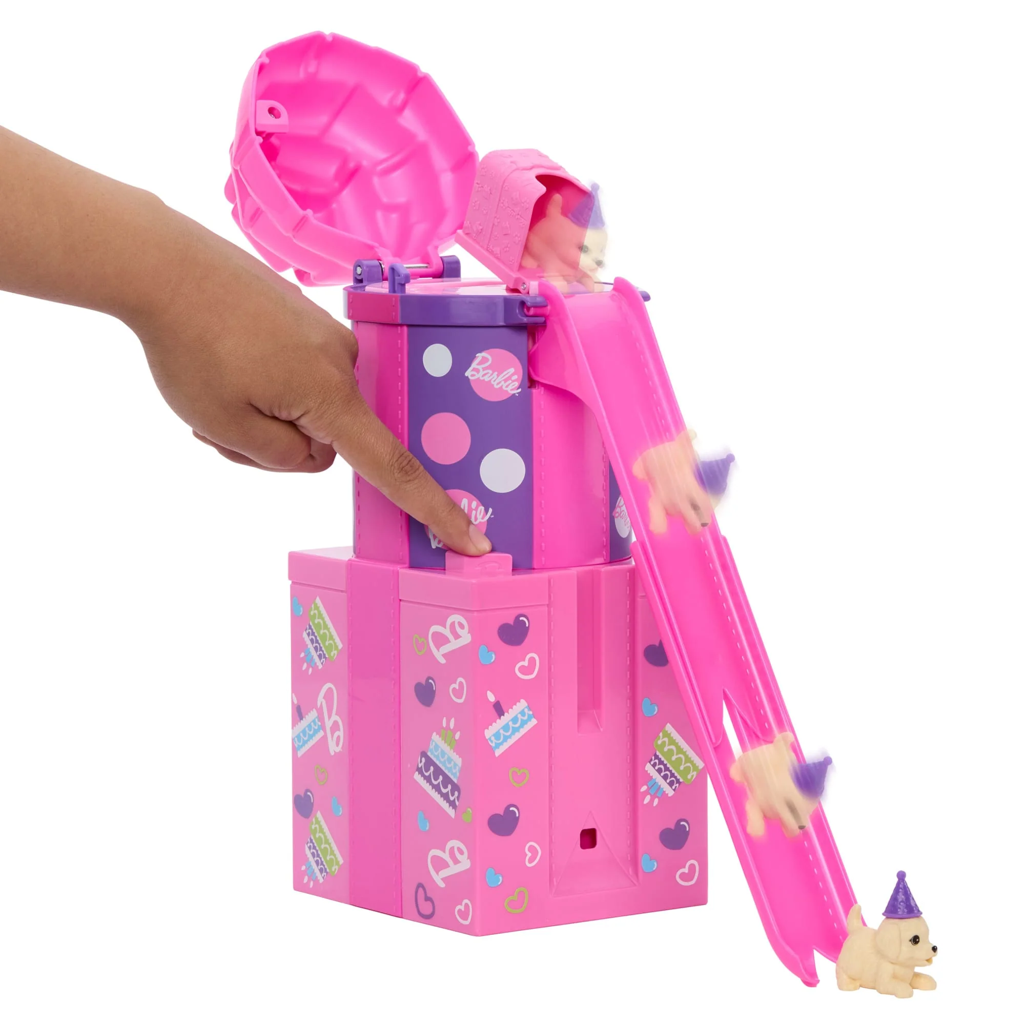 Barbie Party Unboxed Boneca Escorregador - Image 5