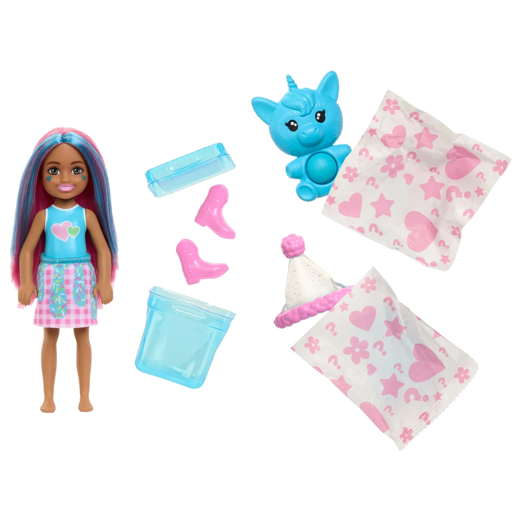 Barbie Pop Reveal Chelsea Série Frappés Poupée, 5Surprises - Image 3