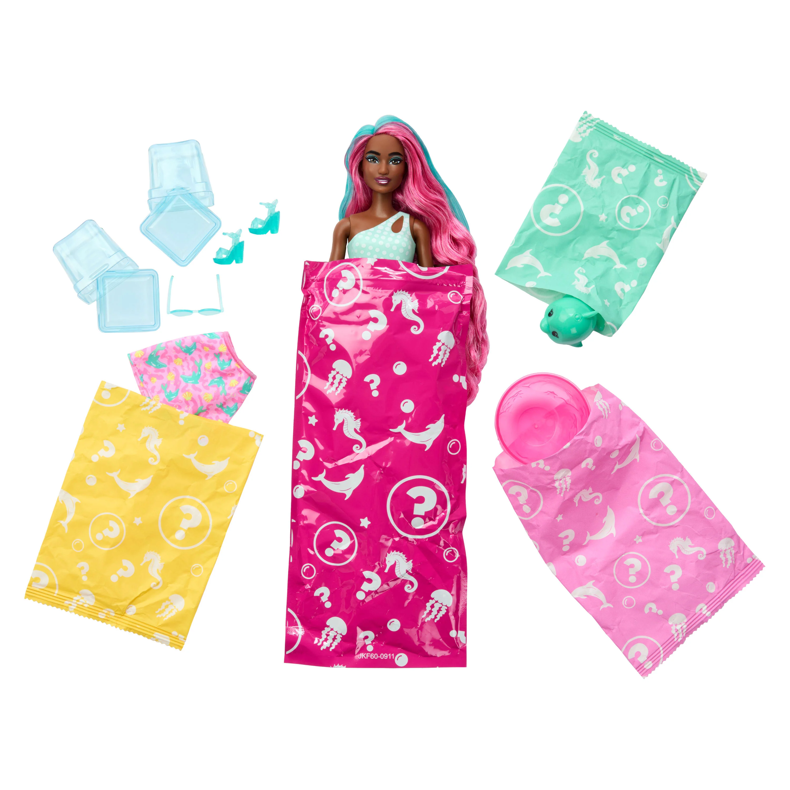 Barbie Poupée Pop Reveal Série Sea Slushy - Image 4