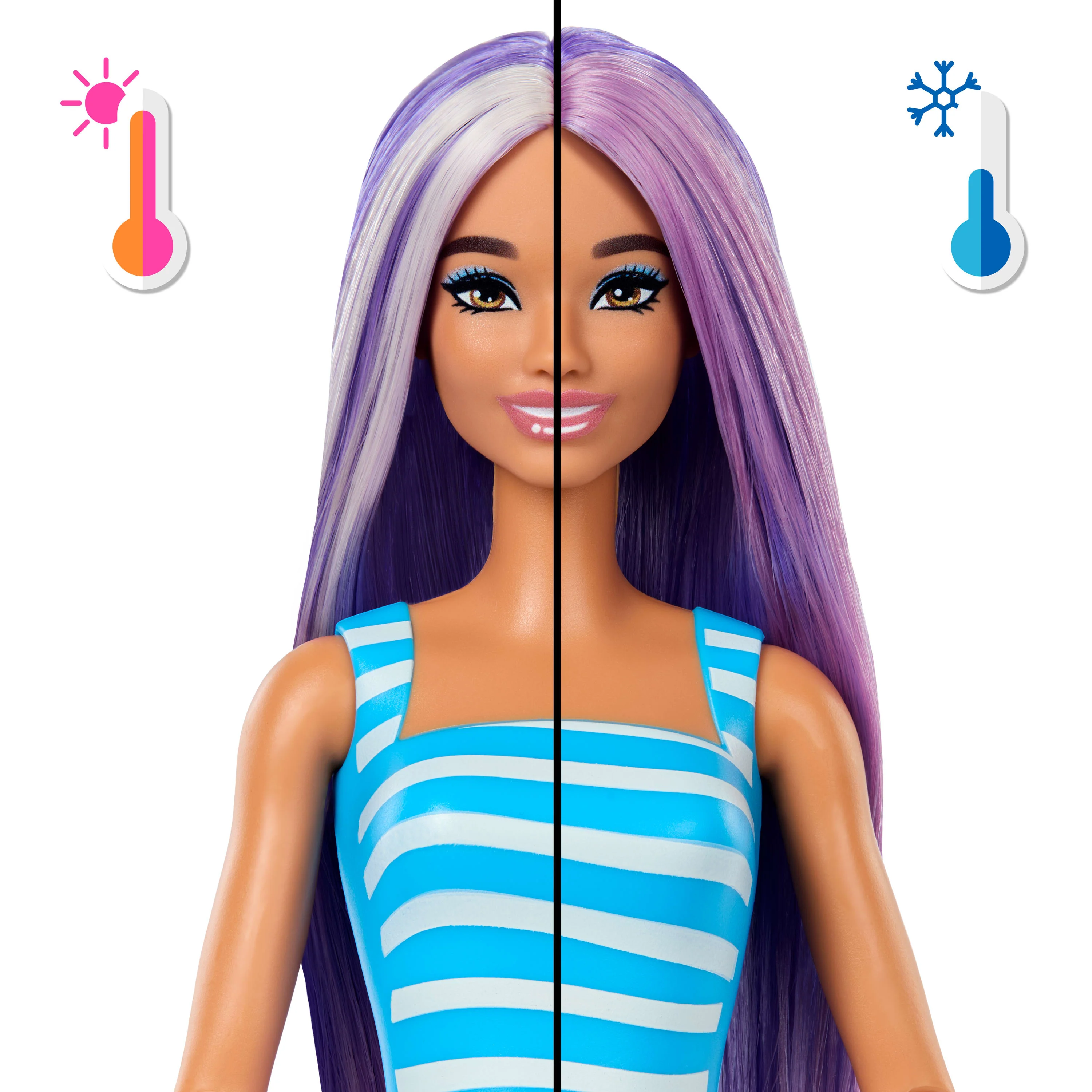 Barbie Poupée Pop Reveal Série Sea Slushy - Image 3