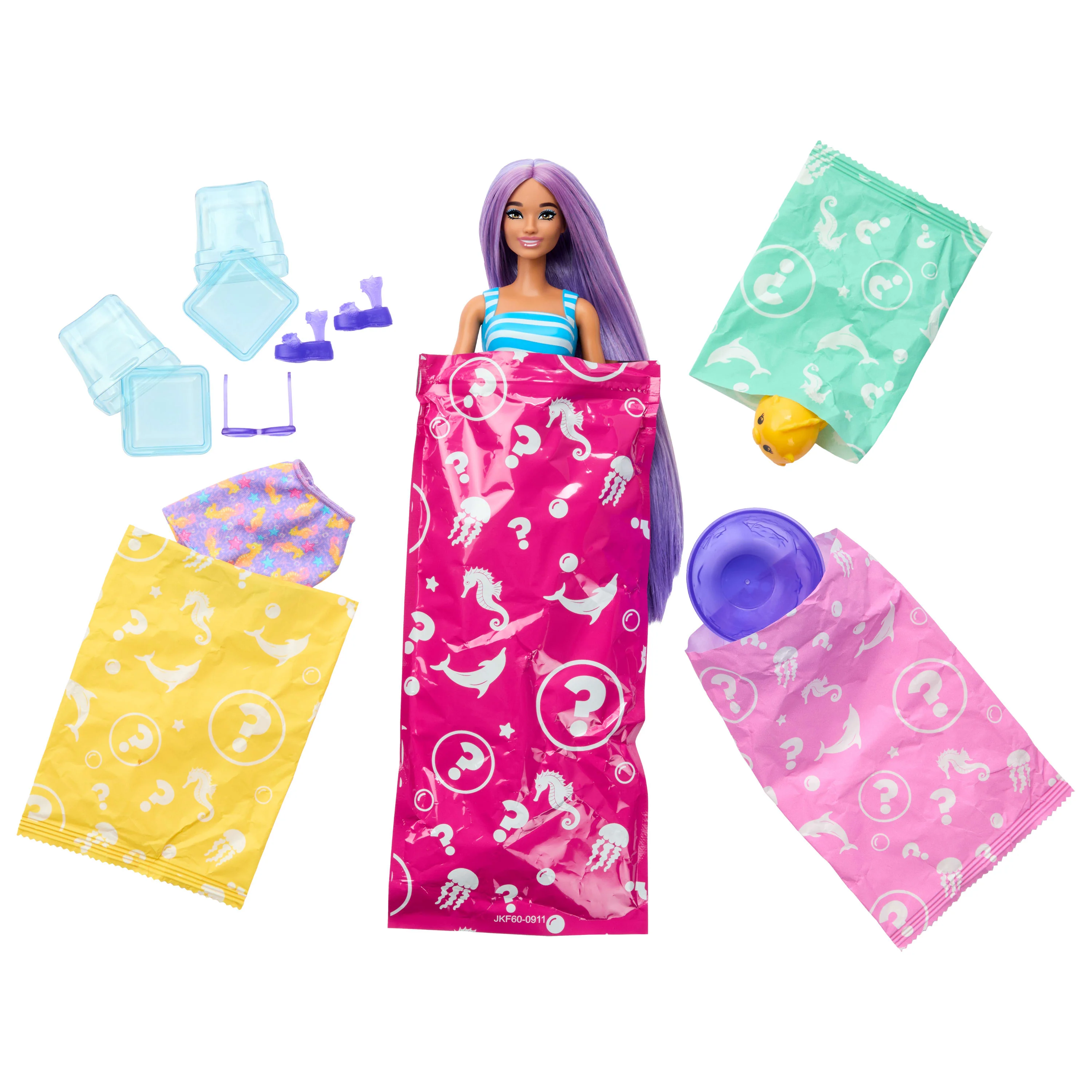 Barbie Poupée Pop Reveal Série Sea Slushy - Image 4