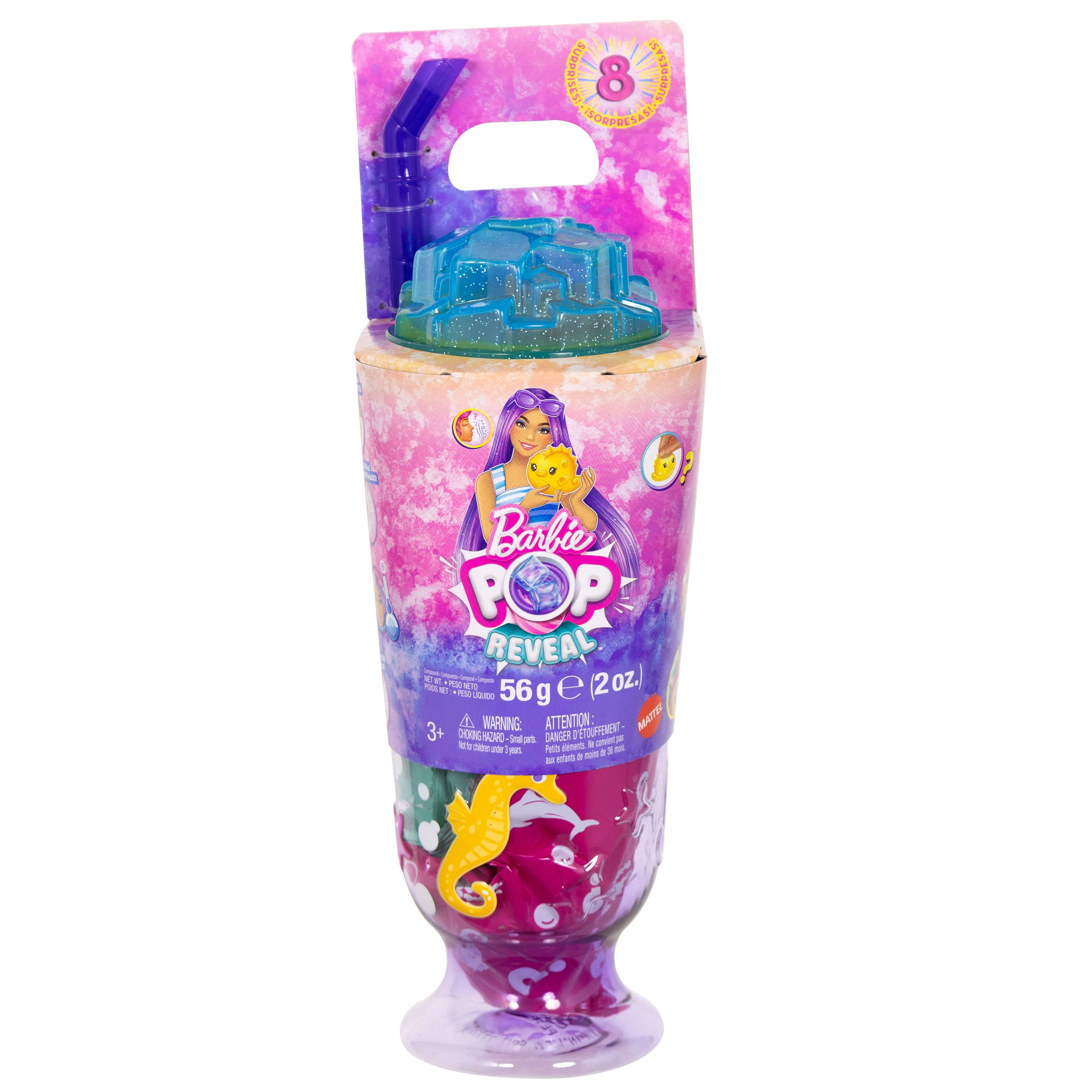 Barbie Poupée Pop Reveal Série Sea Slushy - Image 6
