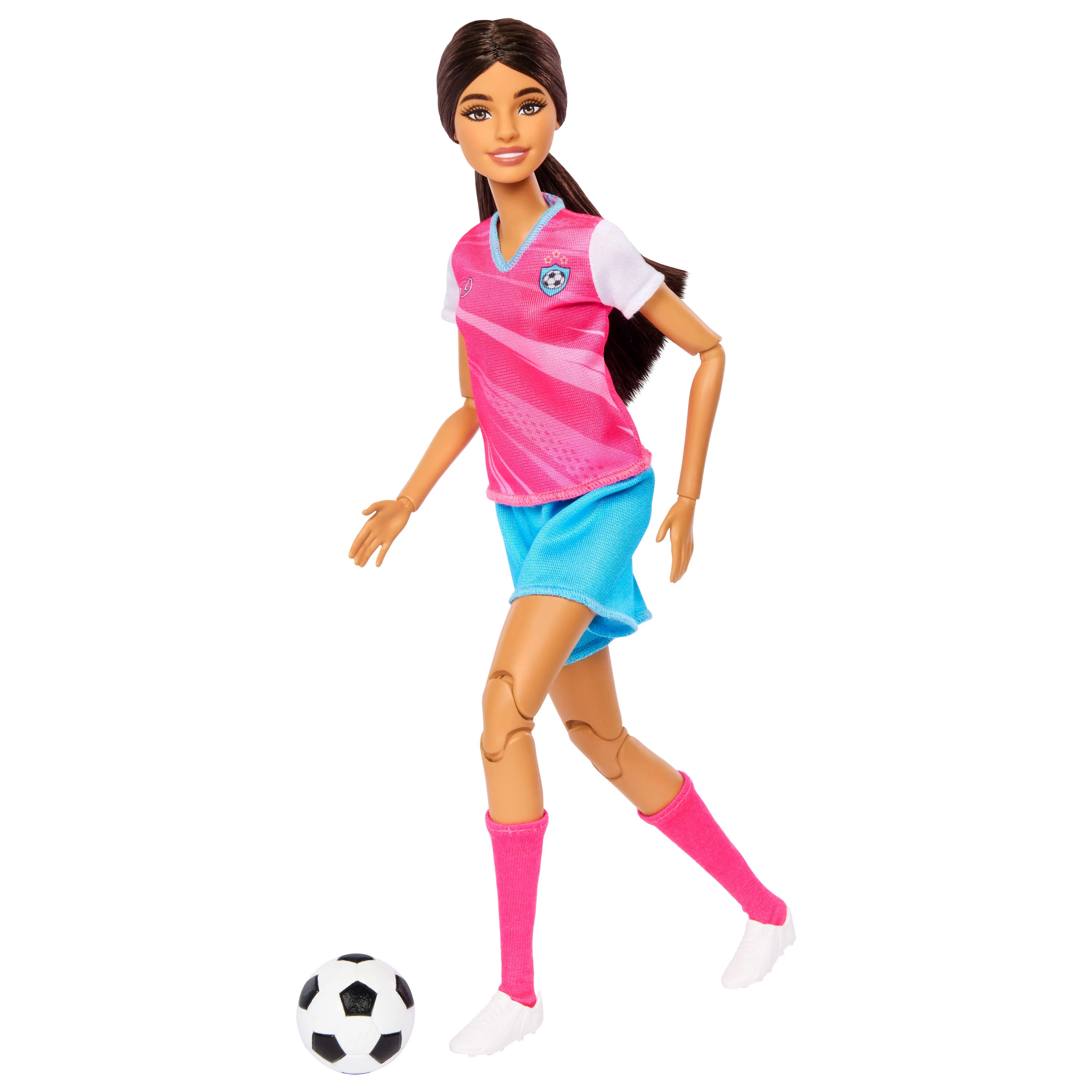 Barbie Profissões Boneca Barbie Career Burst Jogadora de Futebol - Image 5