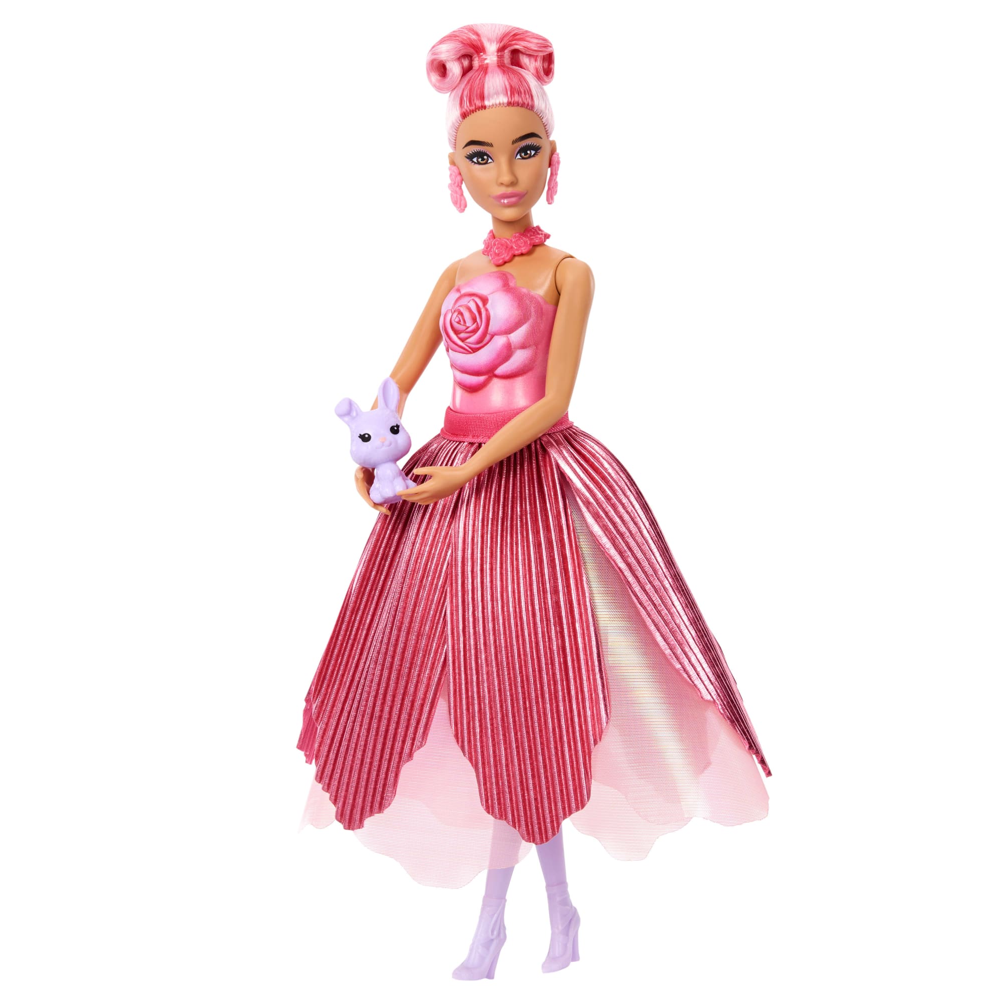 Barbie Reveal Petal Pop Rosa Vermelha - Image 5