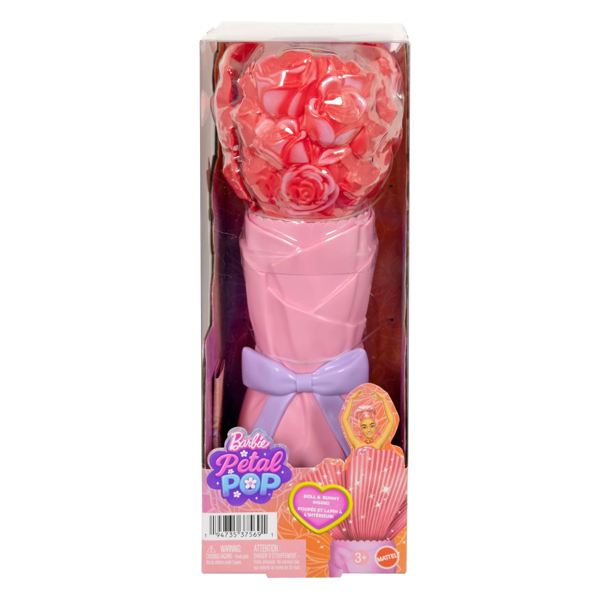 Barbie Reveal Petal Pop Rosa Vermelha - Image 6