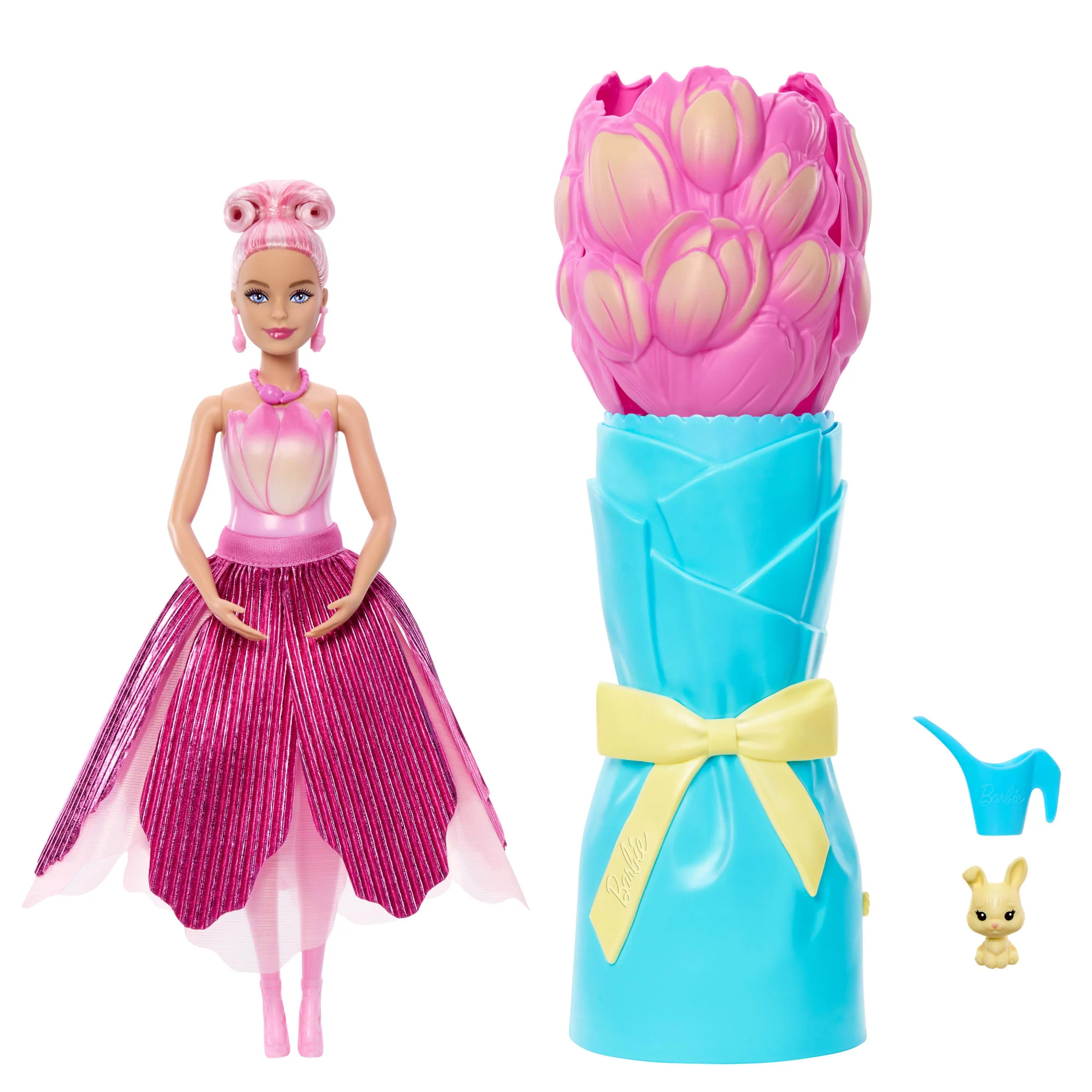 Barbie Reveal Petal Pop Tulipan Rosa