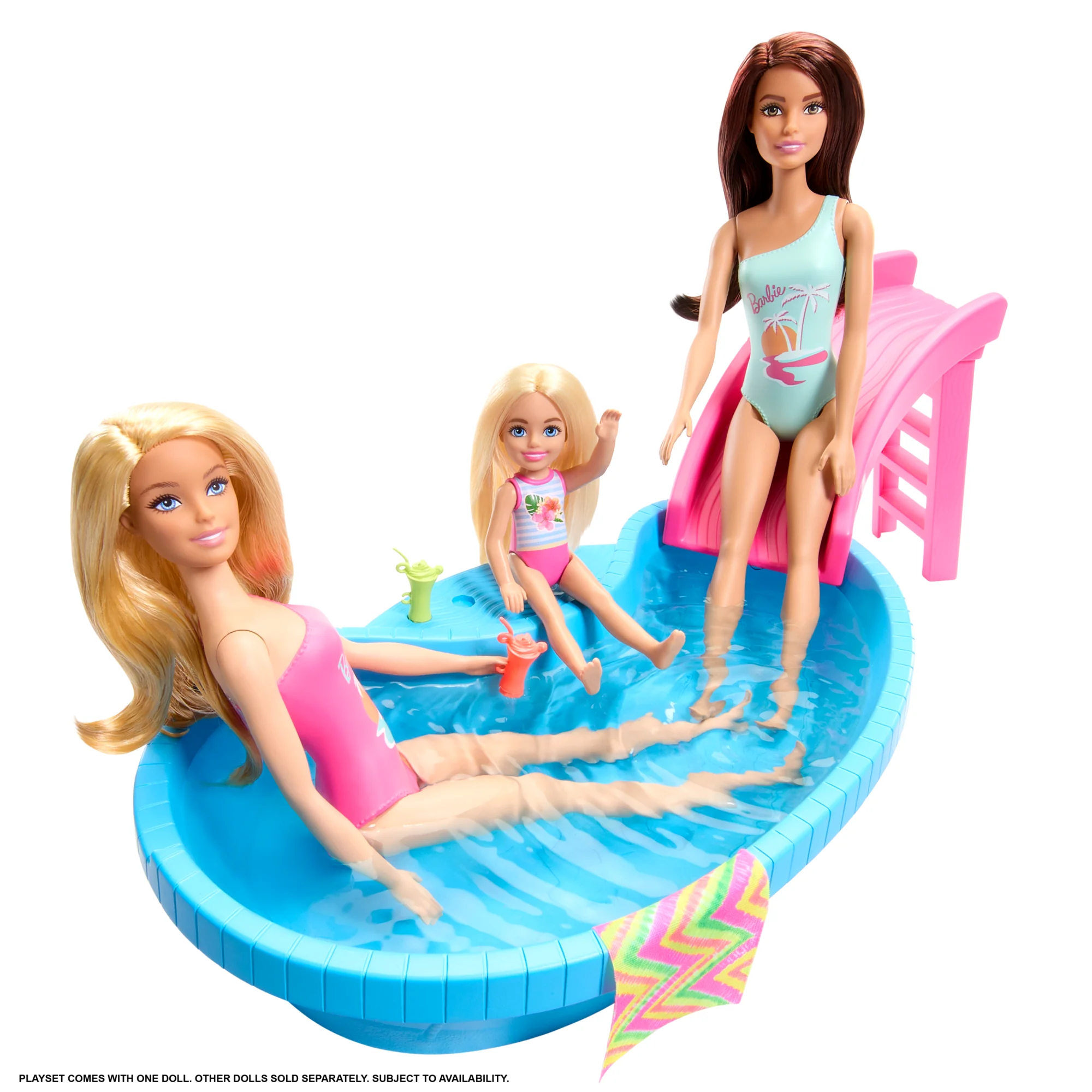 Barbie Set de Juego Alberca Glam con Muñeca - Image 4