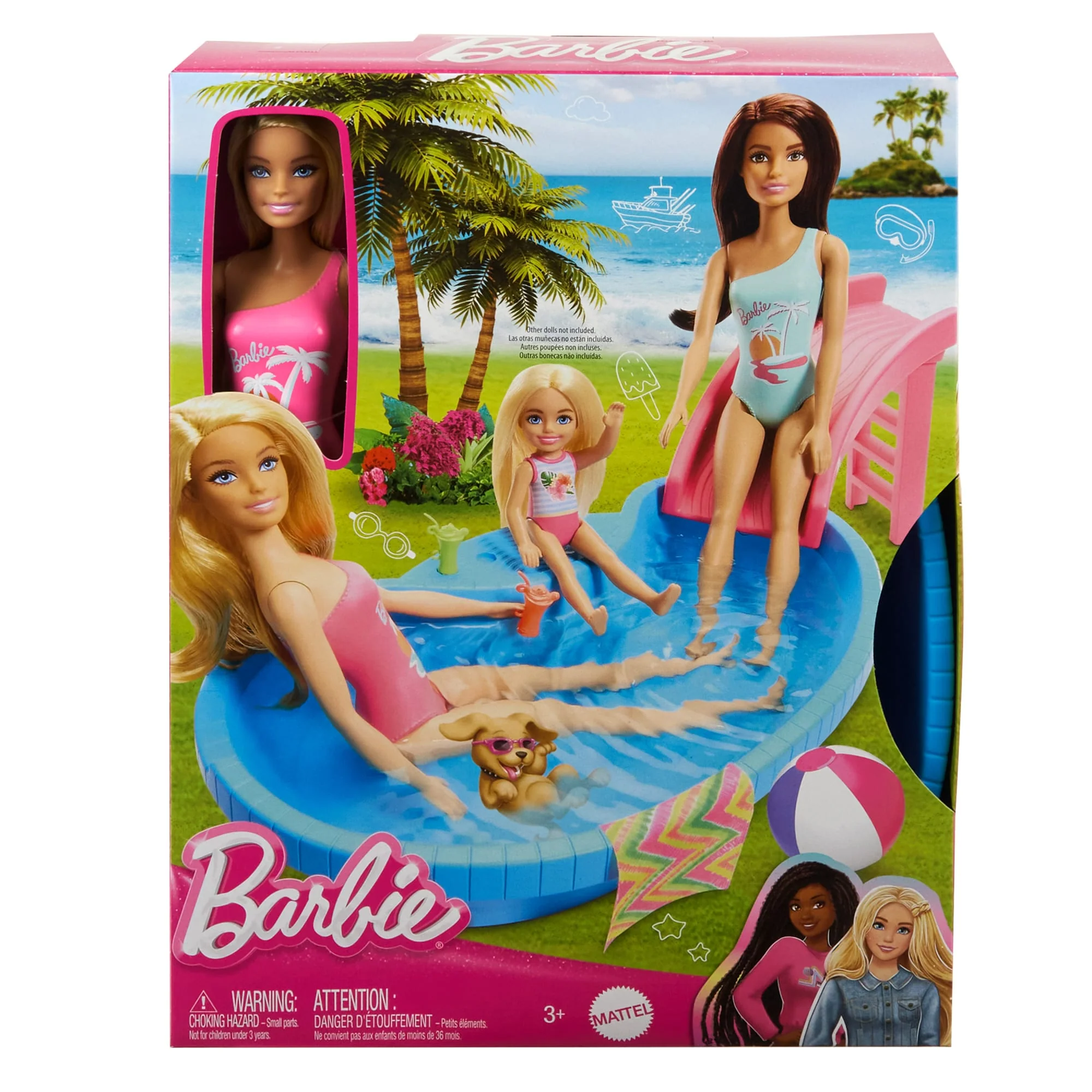 Barbie Set de Juego Alberca Glam con Muñeca - Image 5