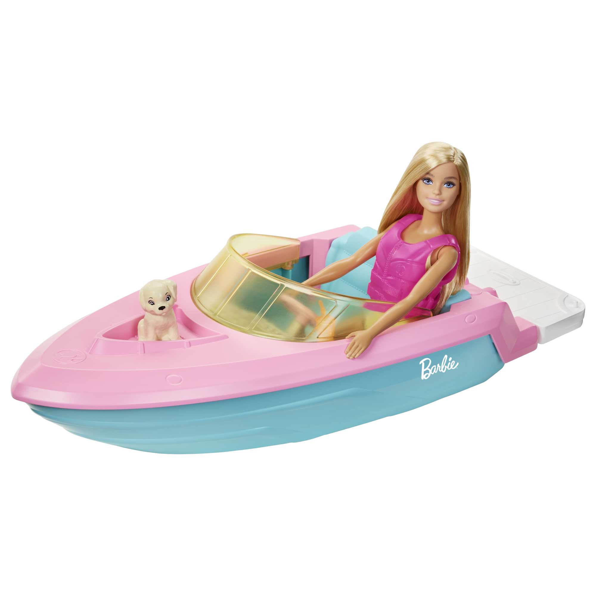 Barbie Set de Juego Bote acuático con Muñeca - Image 4