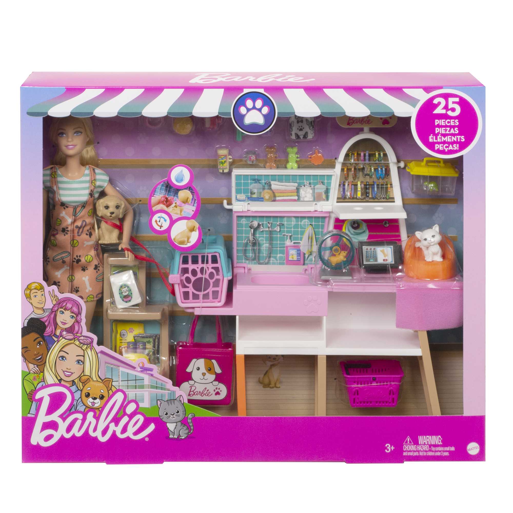 Barbie Set de Juego Tienda para Mascotas - Image 6