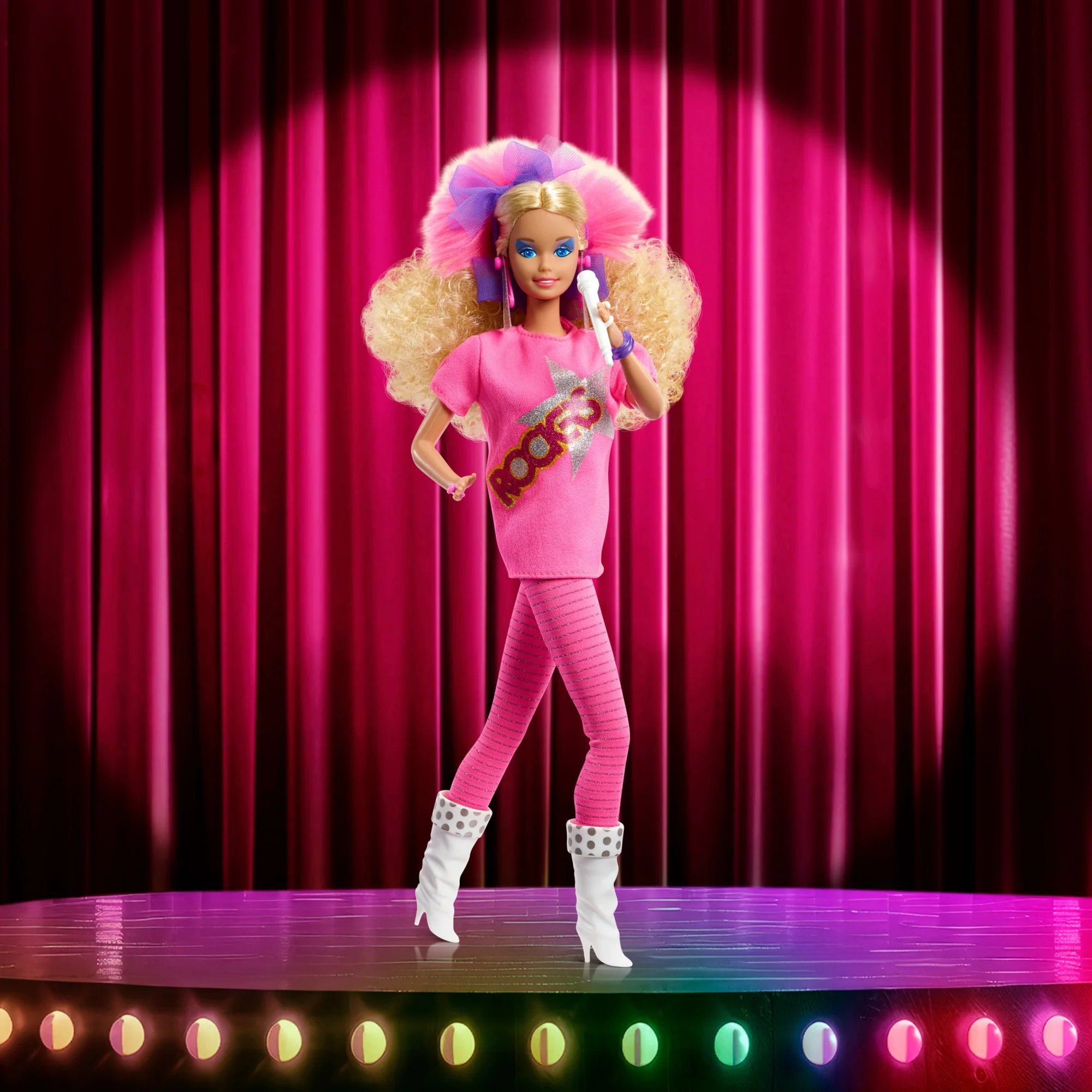 Barbie Signature Barbie And The Rockers Collectible Repro Barbie Doll, 40th Anniversary Of 1986 Line - Image 2