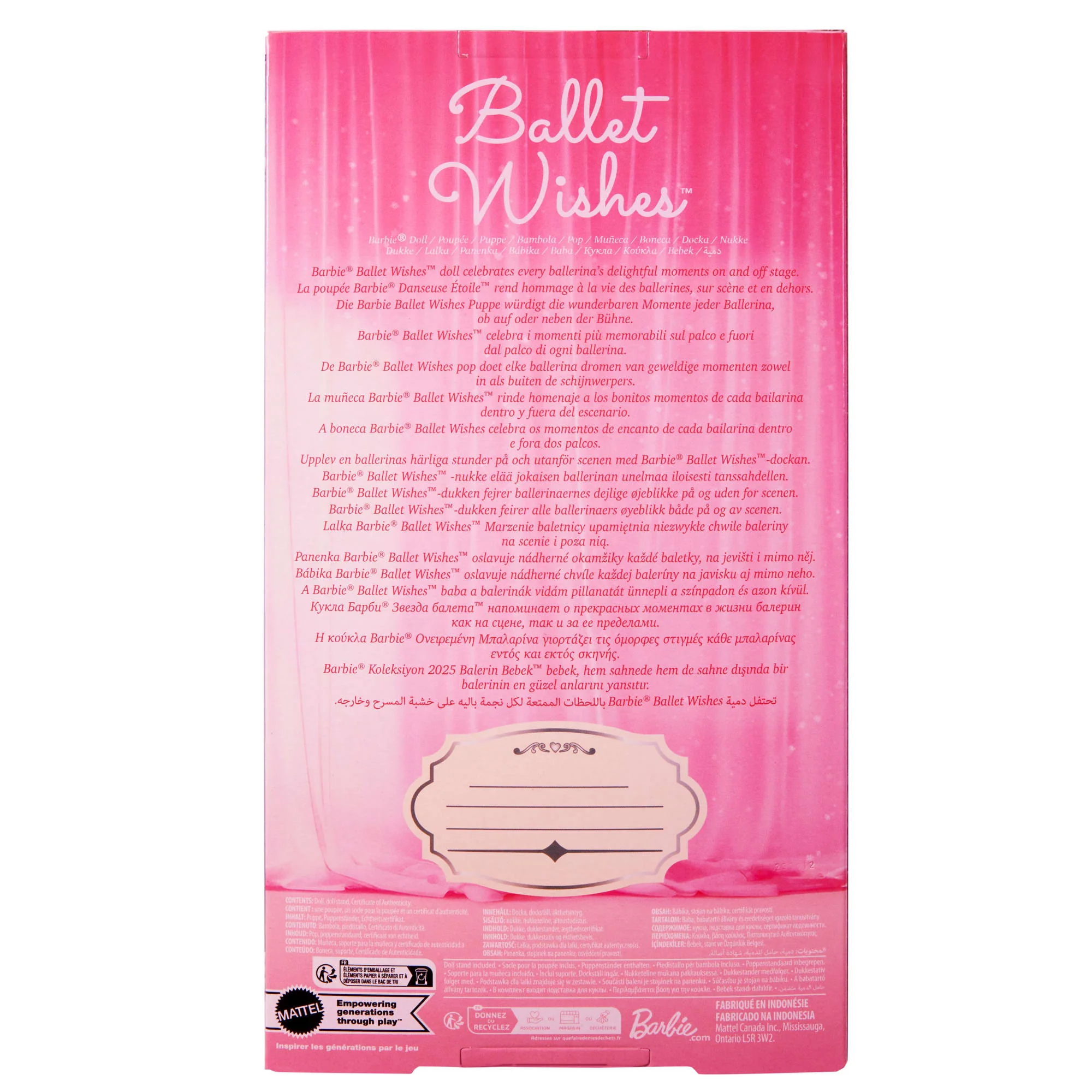 Barbie Signature Boneca de Coleção Ballet Wishes - Image 6