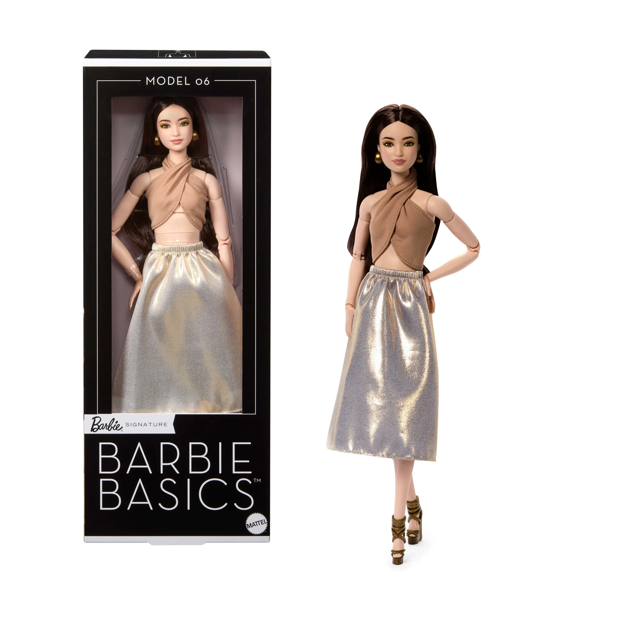 Barbie Signature Barbie Basics - Calcas Dourada
