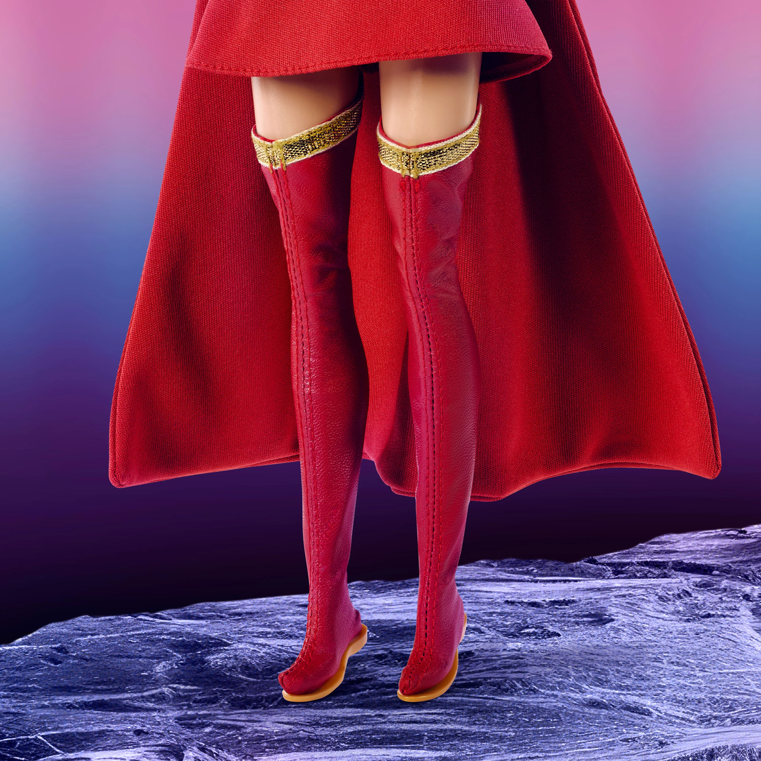 Barbie Signature DC Supergirl Fashion Doll, Super Hero Costume With Cape - Image 5