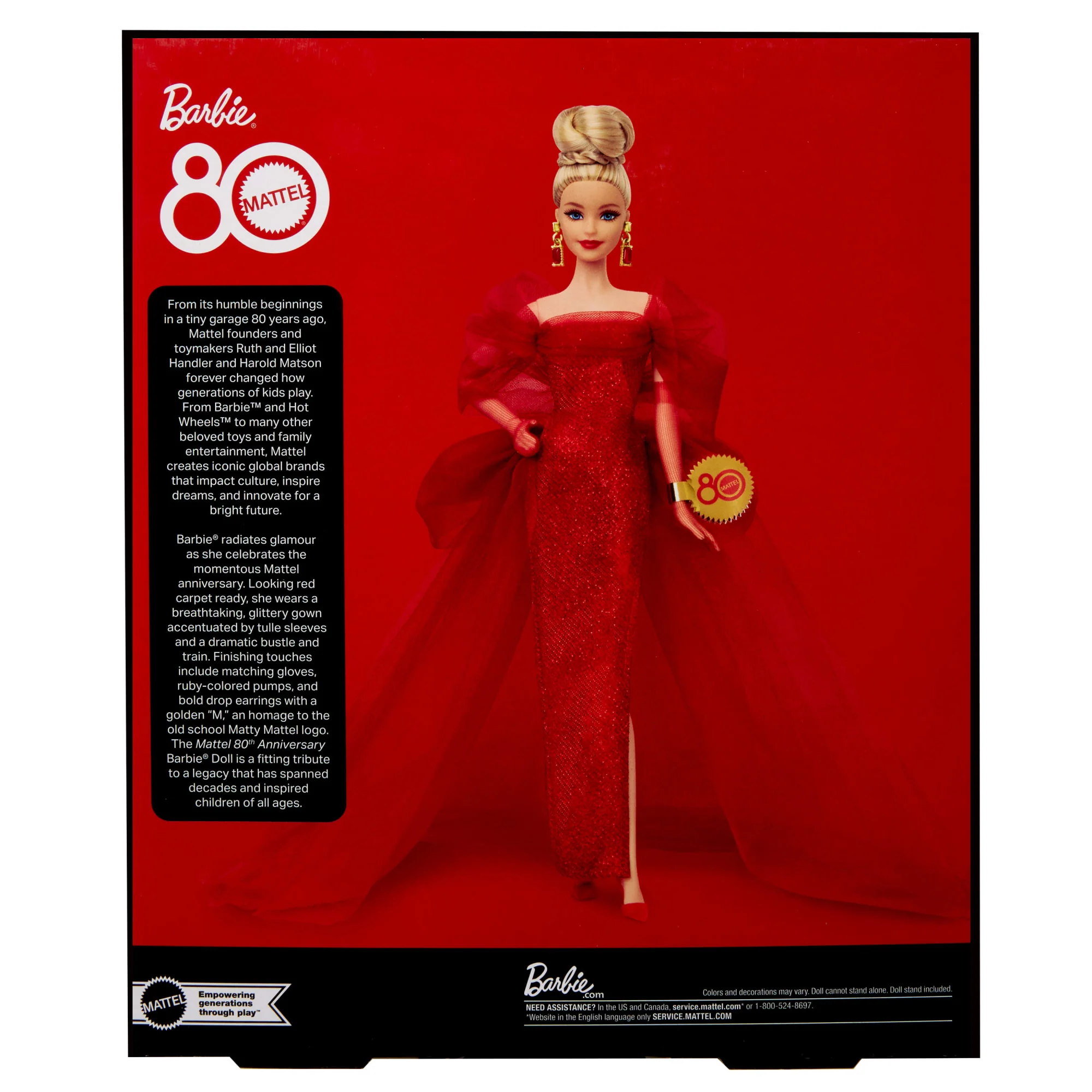 Barbie Signature Muñeca de Colección Mattel 80th Anniversary - Image 6