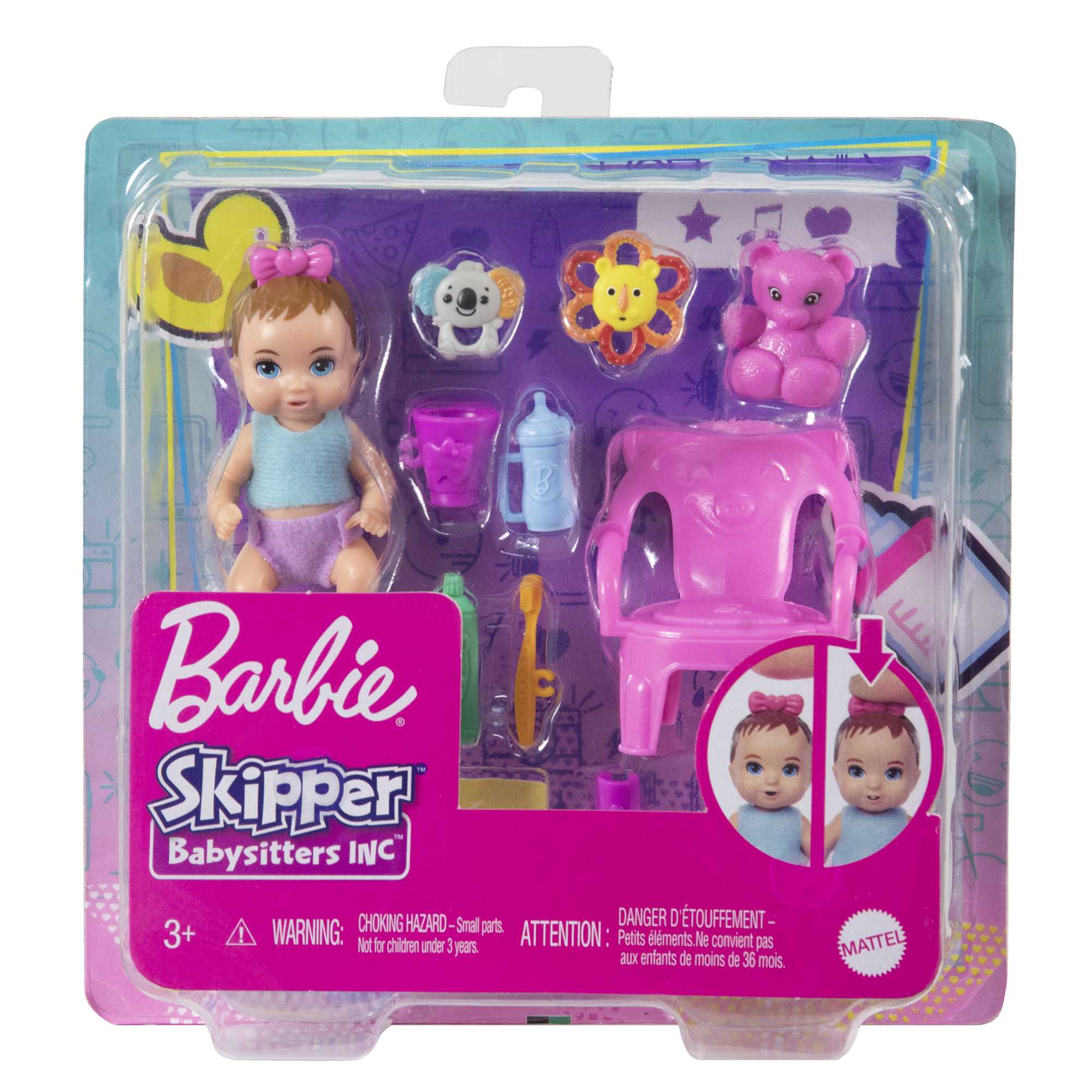 Barbie Doll And Accessories, Skipper Babysitter First Tooth Playset - Image 6
