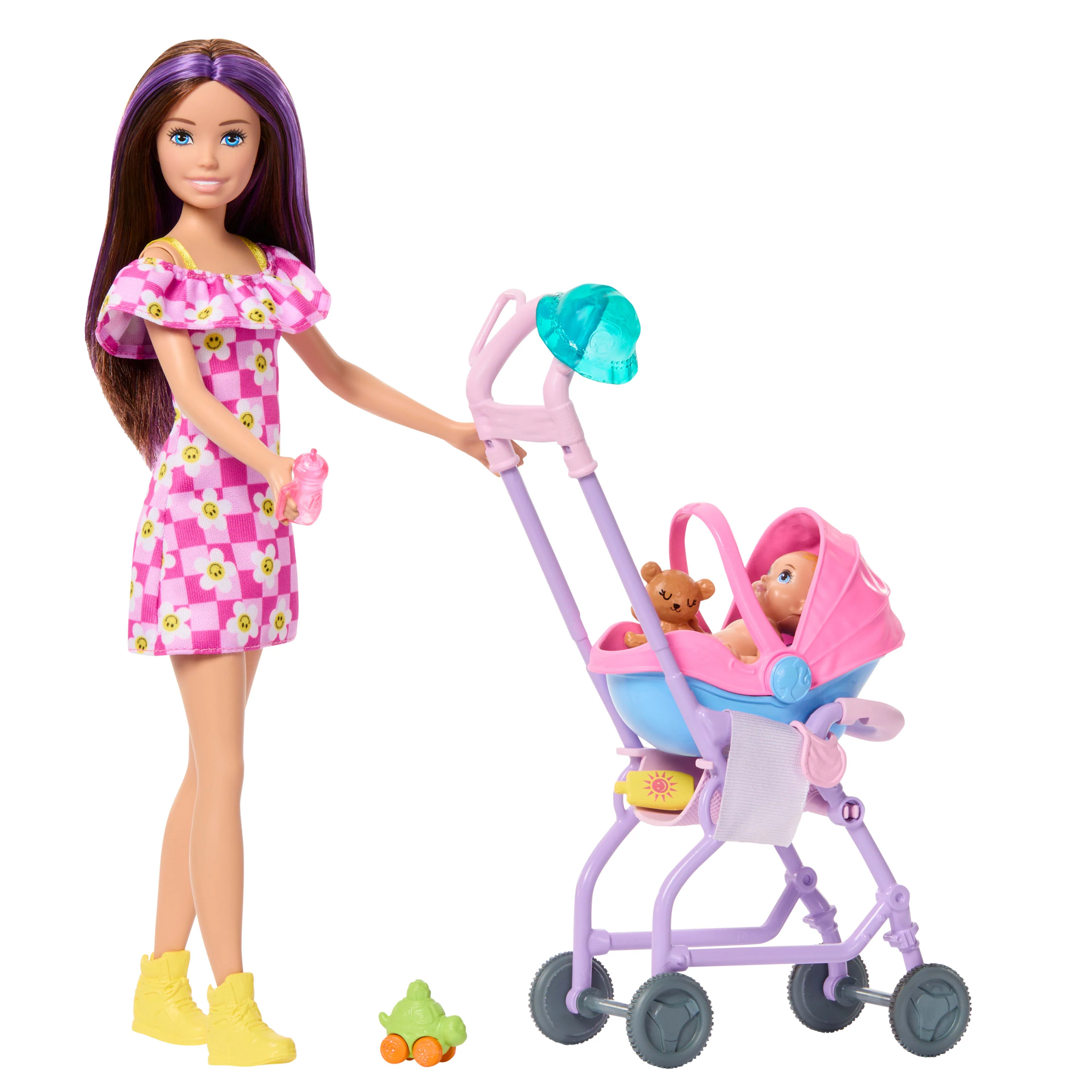 Barbie Skipper Babysitters inc. Playset With Skipper Doll, Baby Doll, Stroller & 7 Accessories - Image 3