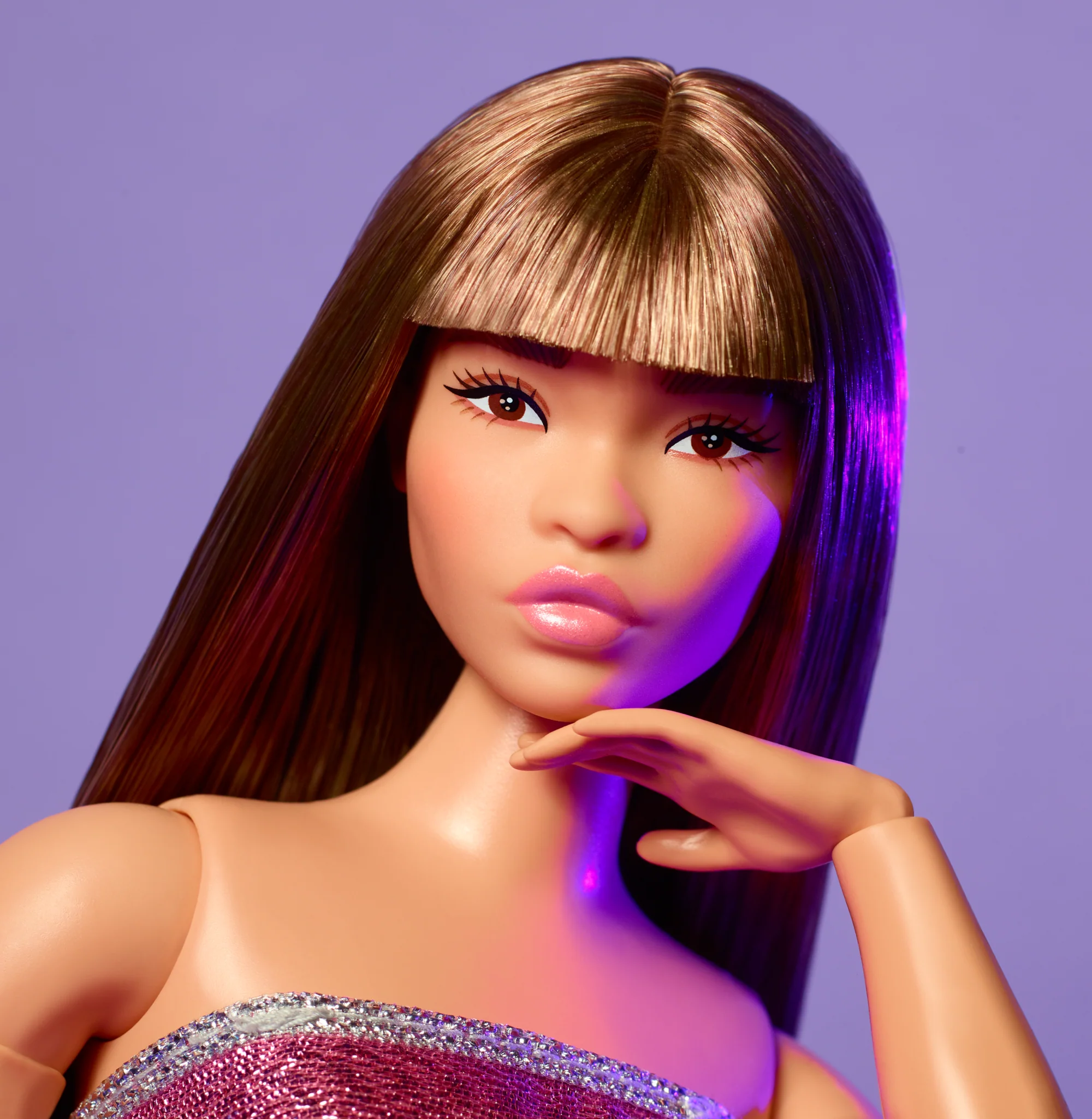 Barbie-Looks-Poupée de Collection N24 Avec Cheveux Bruns - Image 3