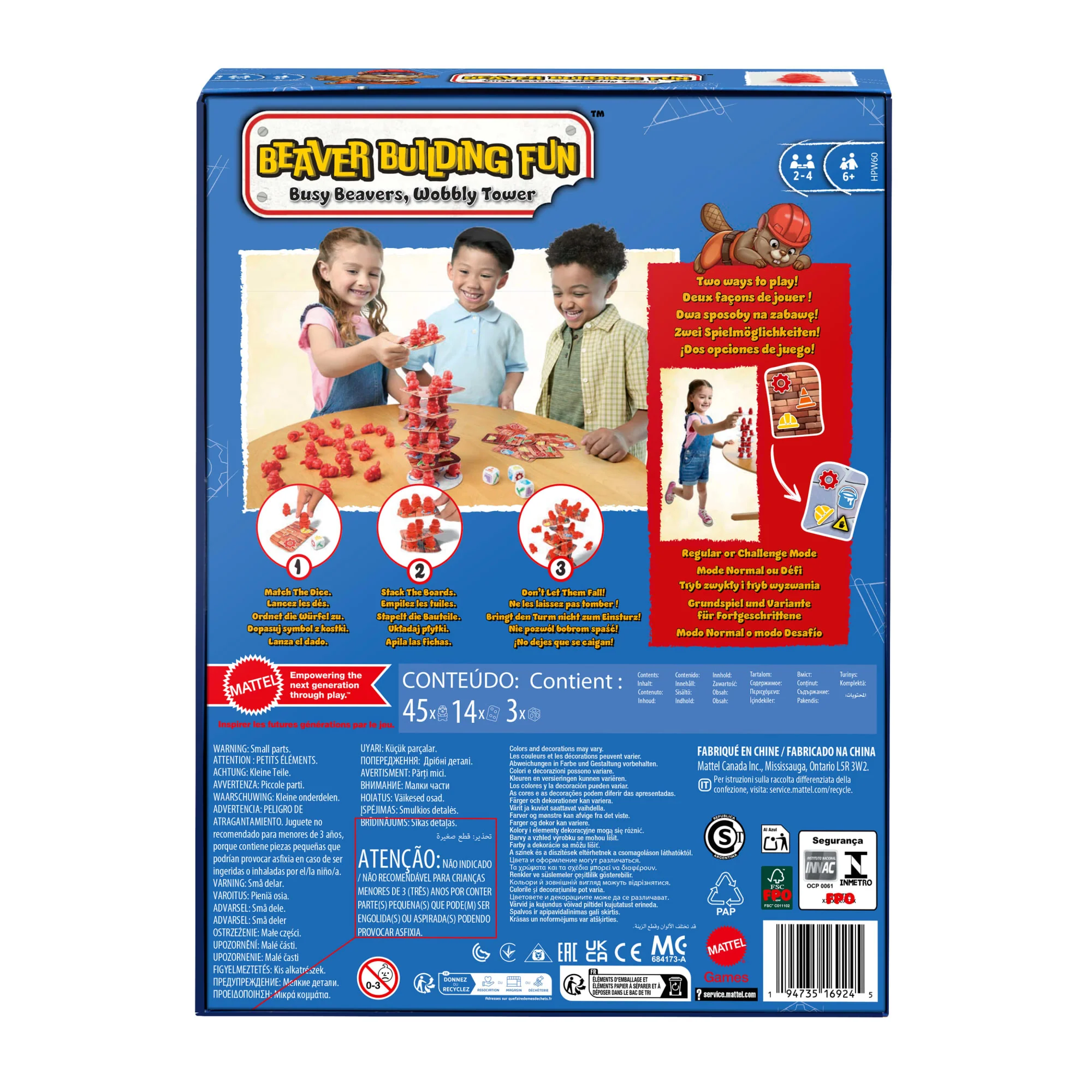 Beaver Building Fun Game For Family Nights, Game Nights, Travel & Camping For 2-4 Players 6 And Up. - Image 6